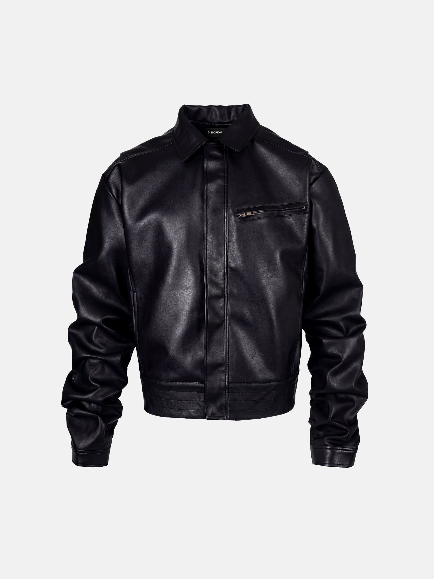 Chaqueta de cuero sigilosa