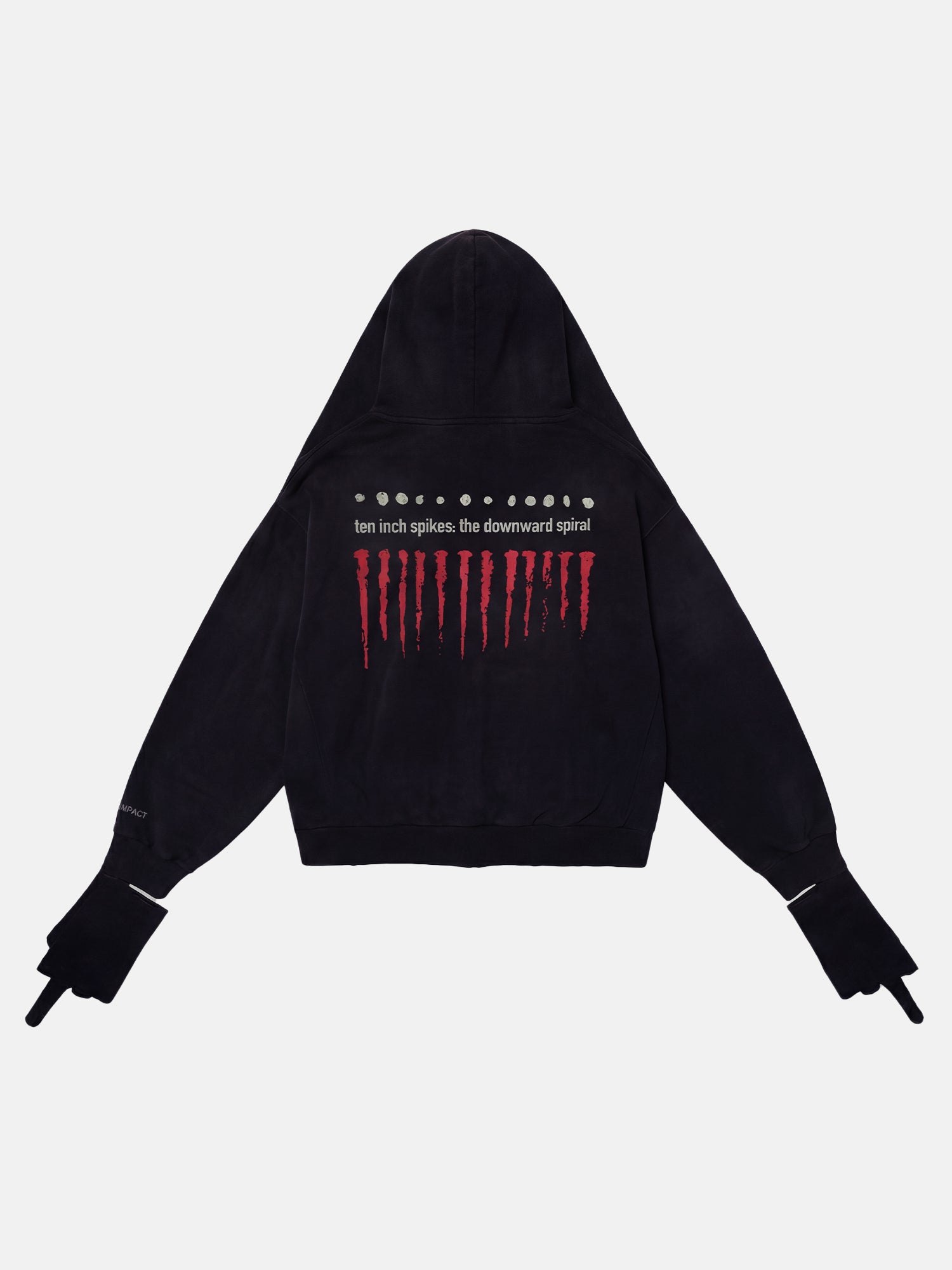 Defiance Finger Zip Hoodie