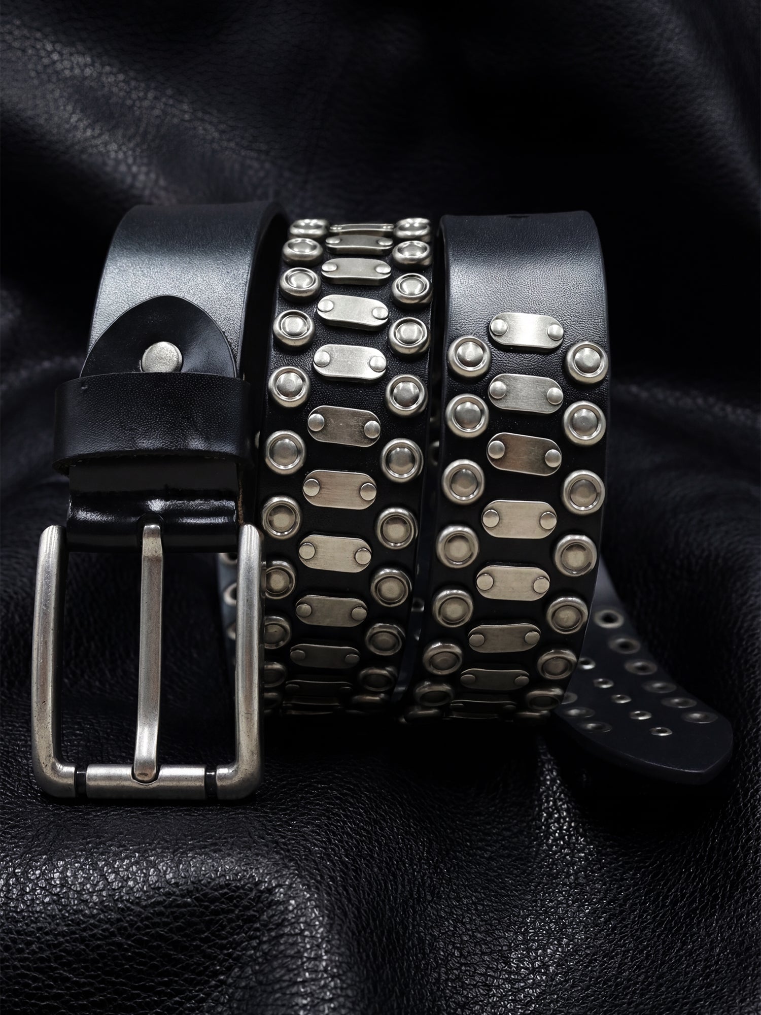 Titan Plate Industrial Studded Belt