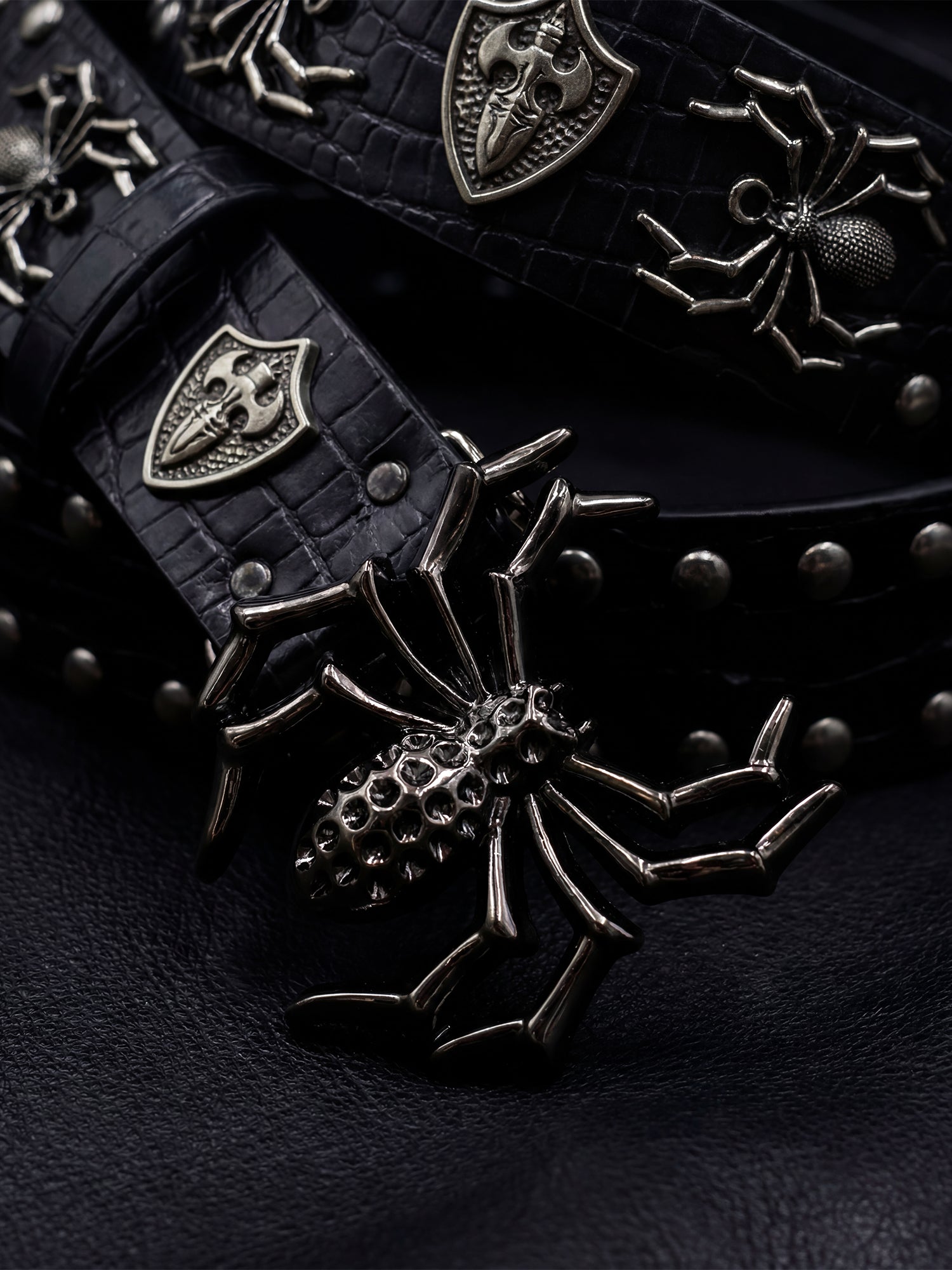Arachnid Studded Belt