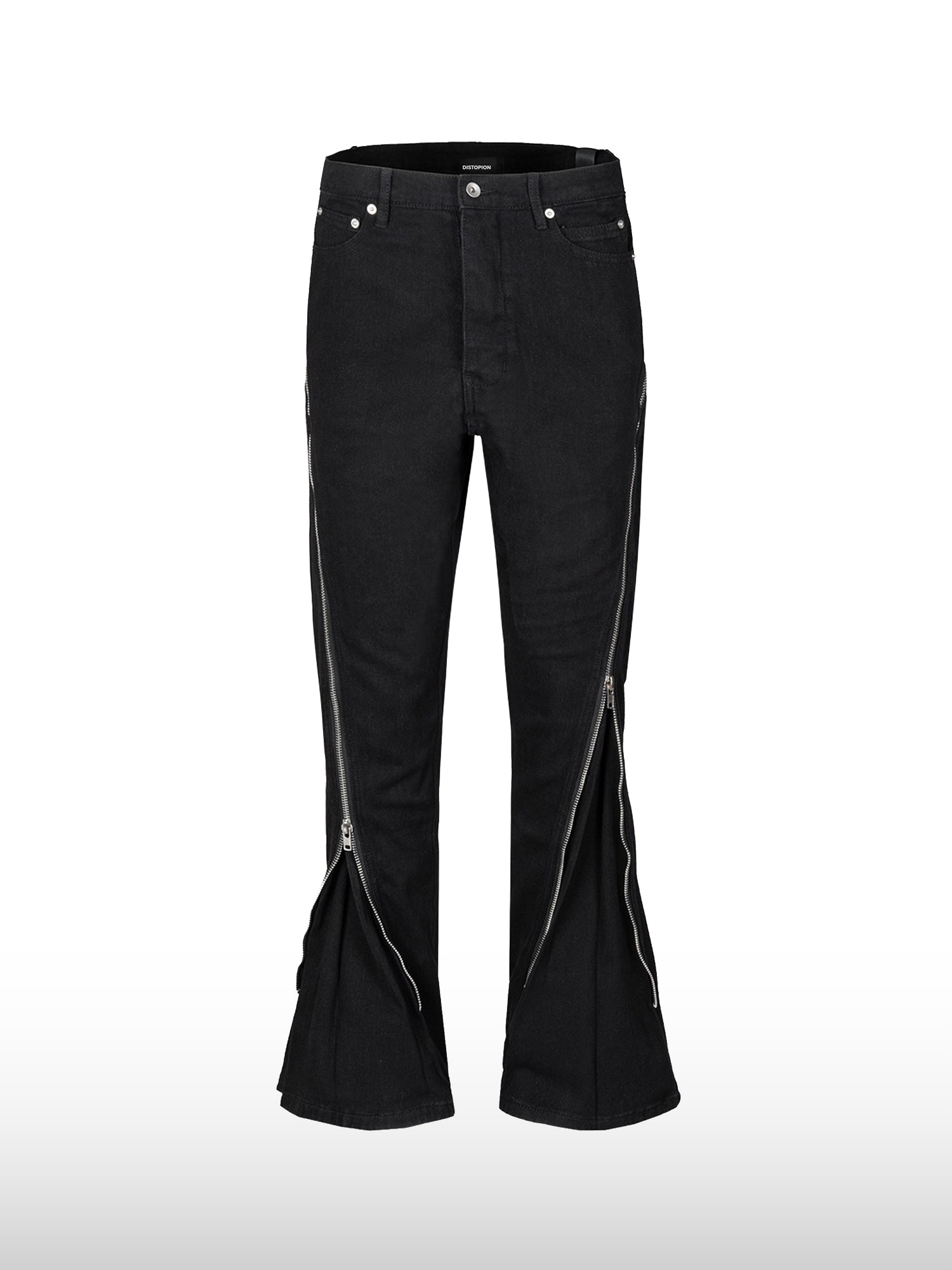 Apex-jeans met ritssluiting