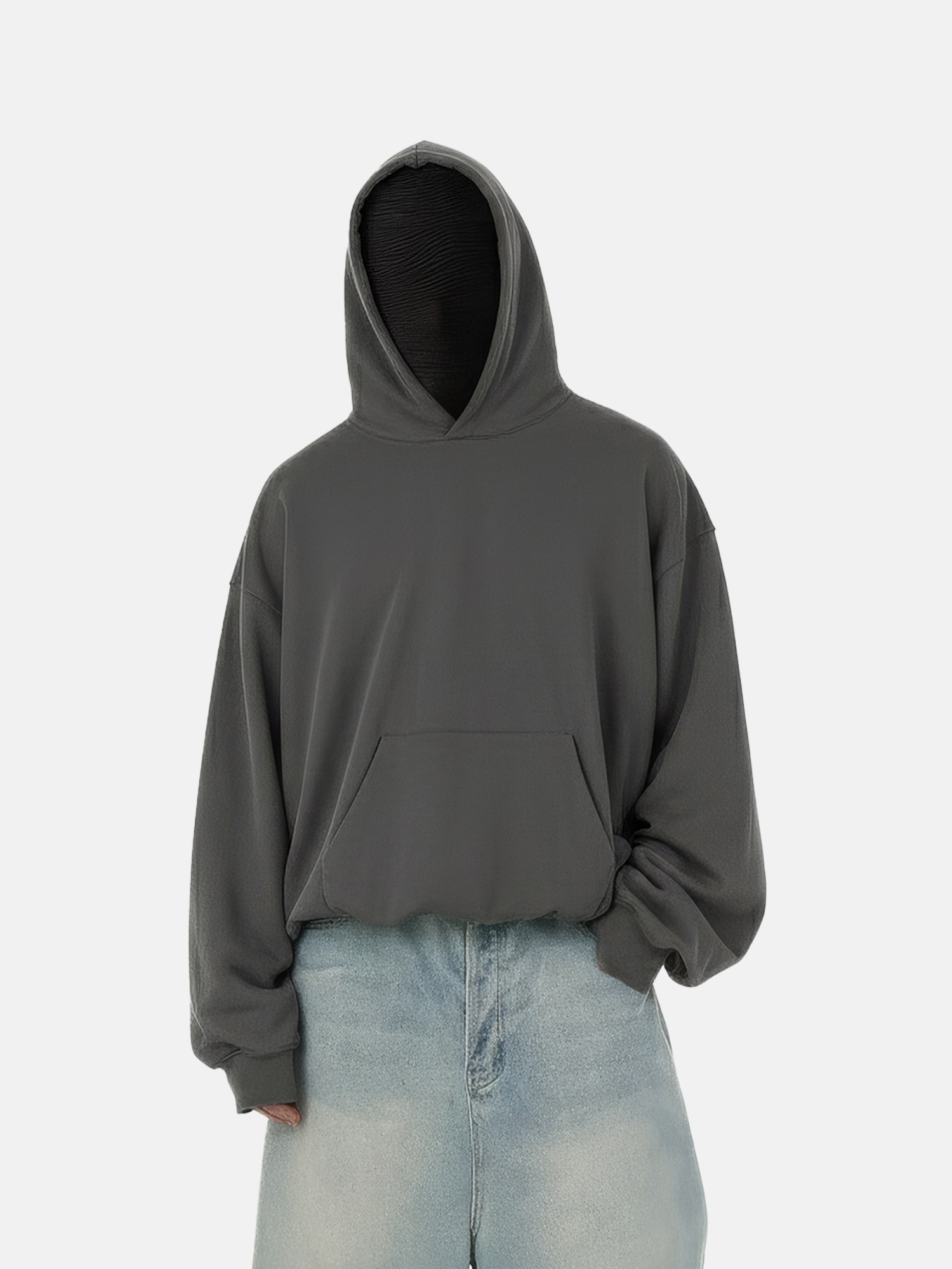 Sudadera con capucha opaca