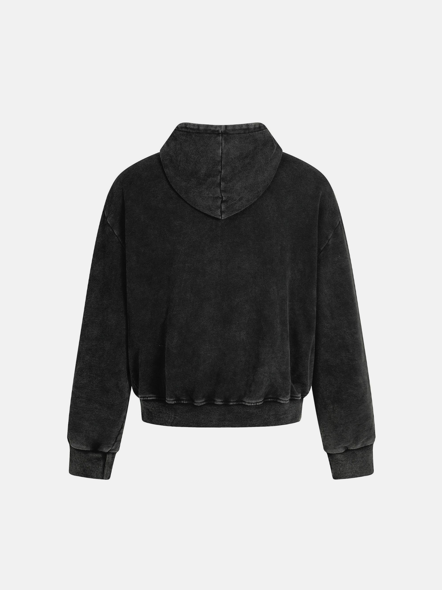 Black Asymmetric Hoodie
