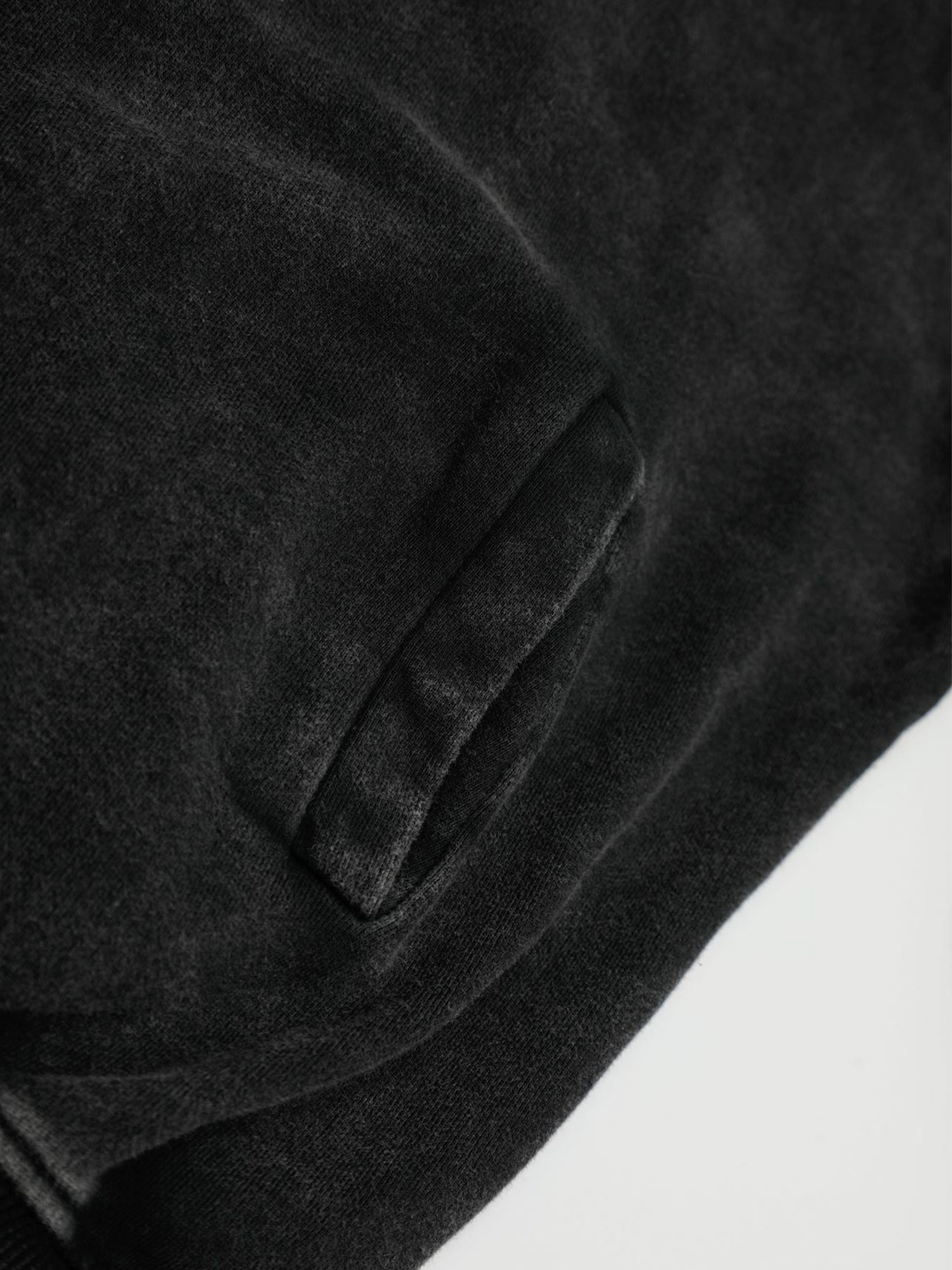 Black Asymmetric Hoodie