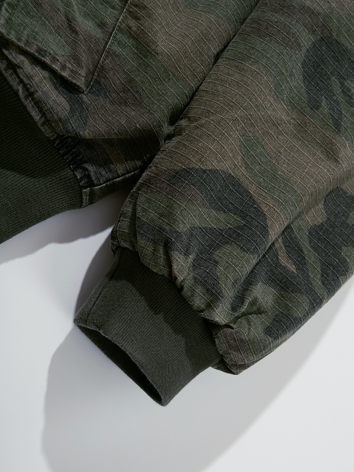Veste bomber camo