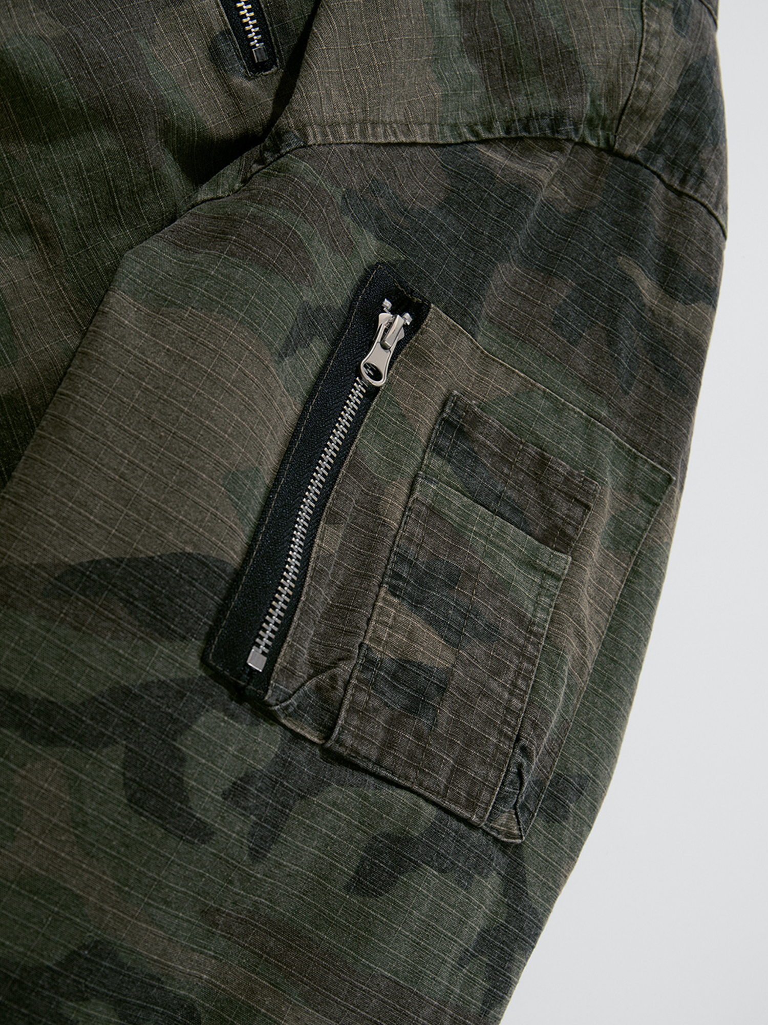 Veste bomber camo