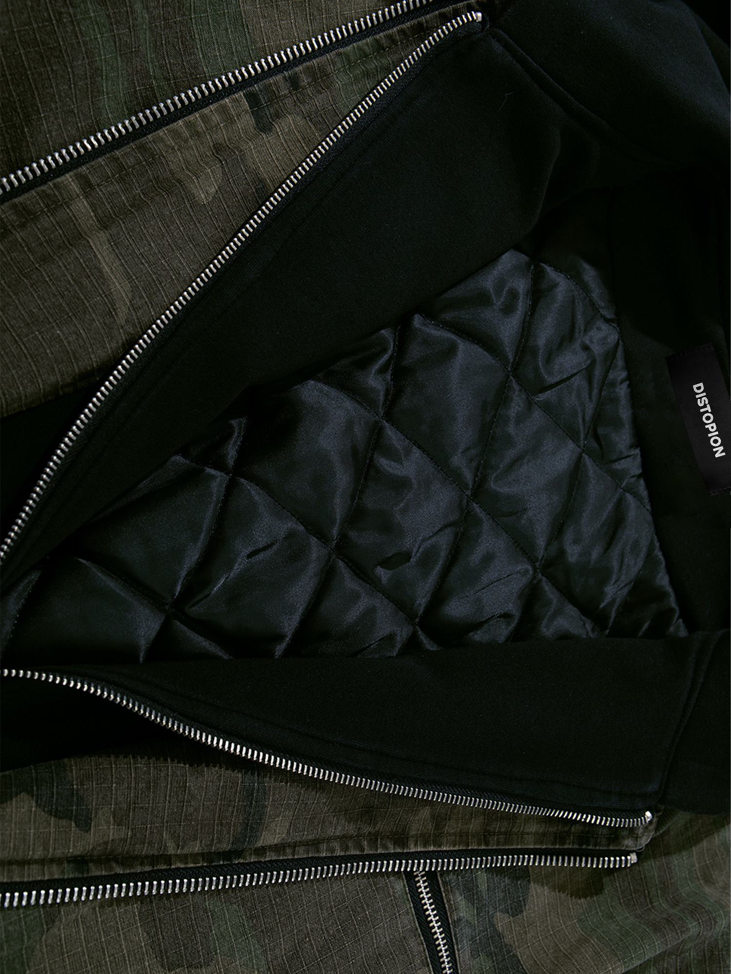 Veste bomber camo