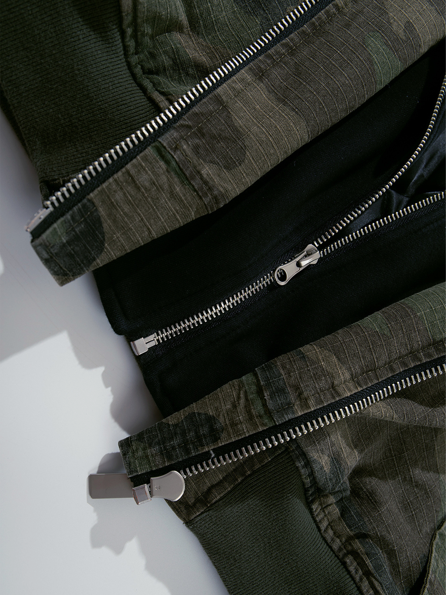 Veste bomber camo