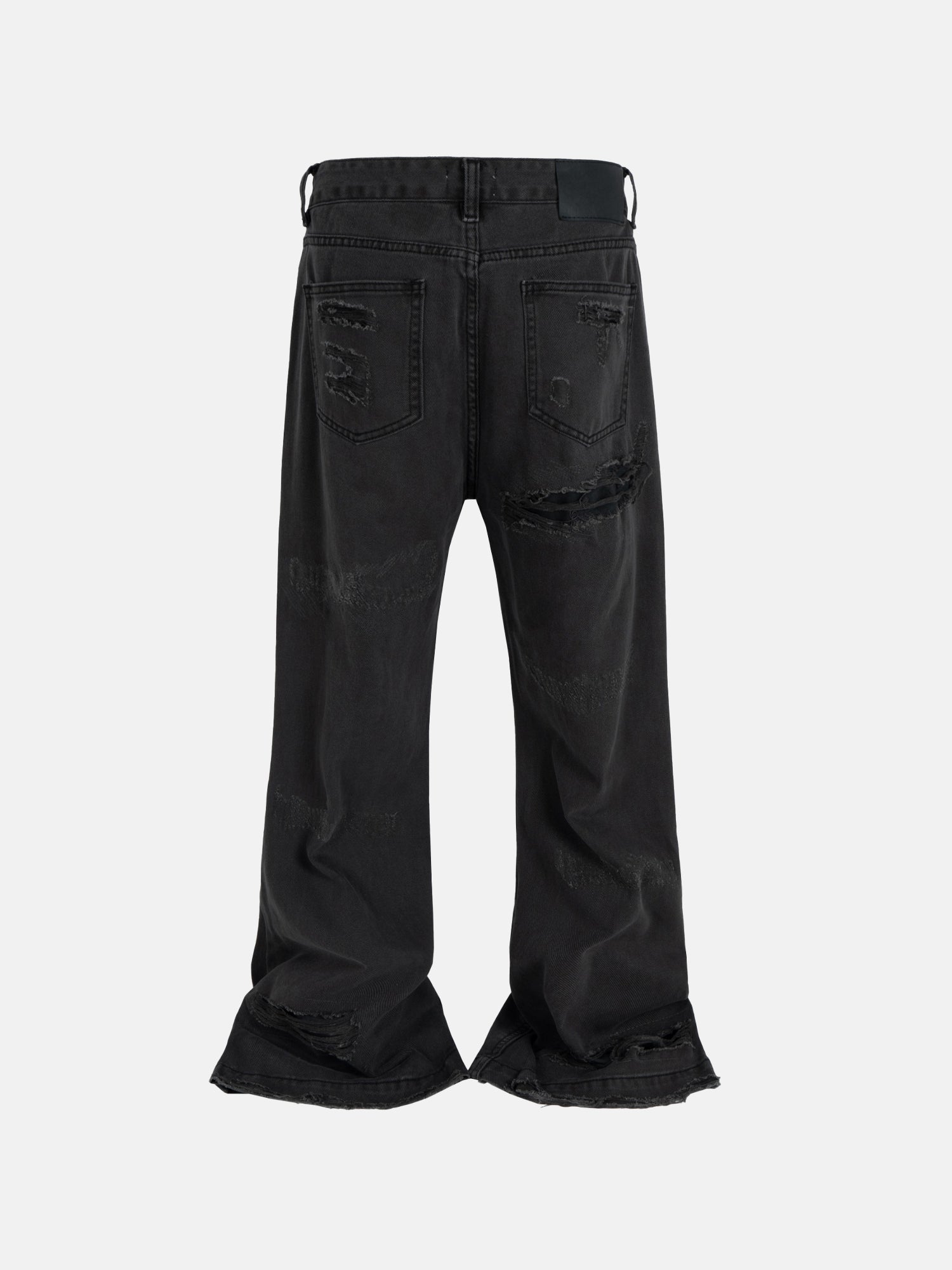 Charcoal Rip Jeans
