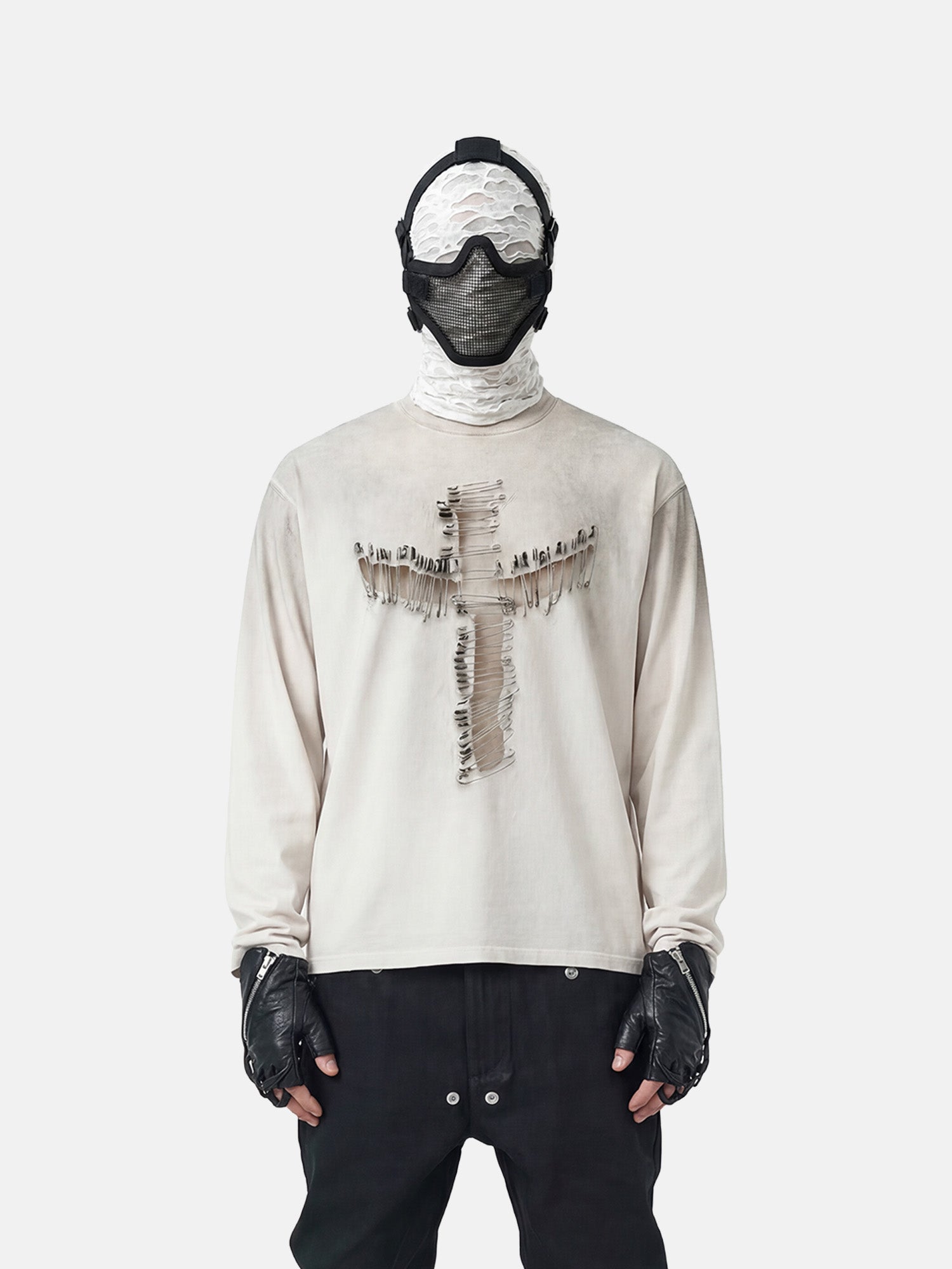 Camisa de manga larga con pin de corrosión