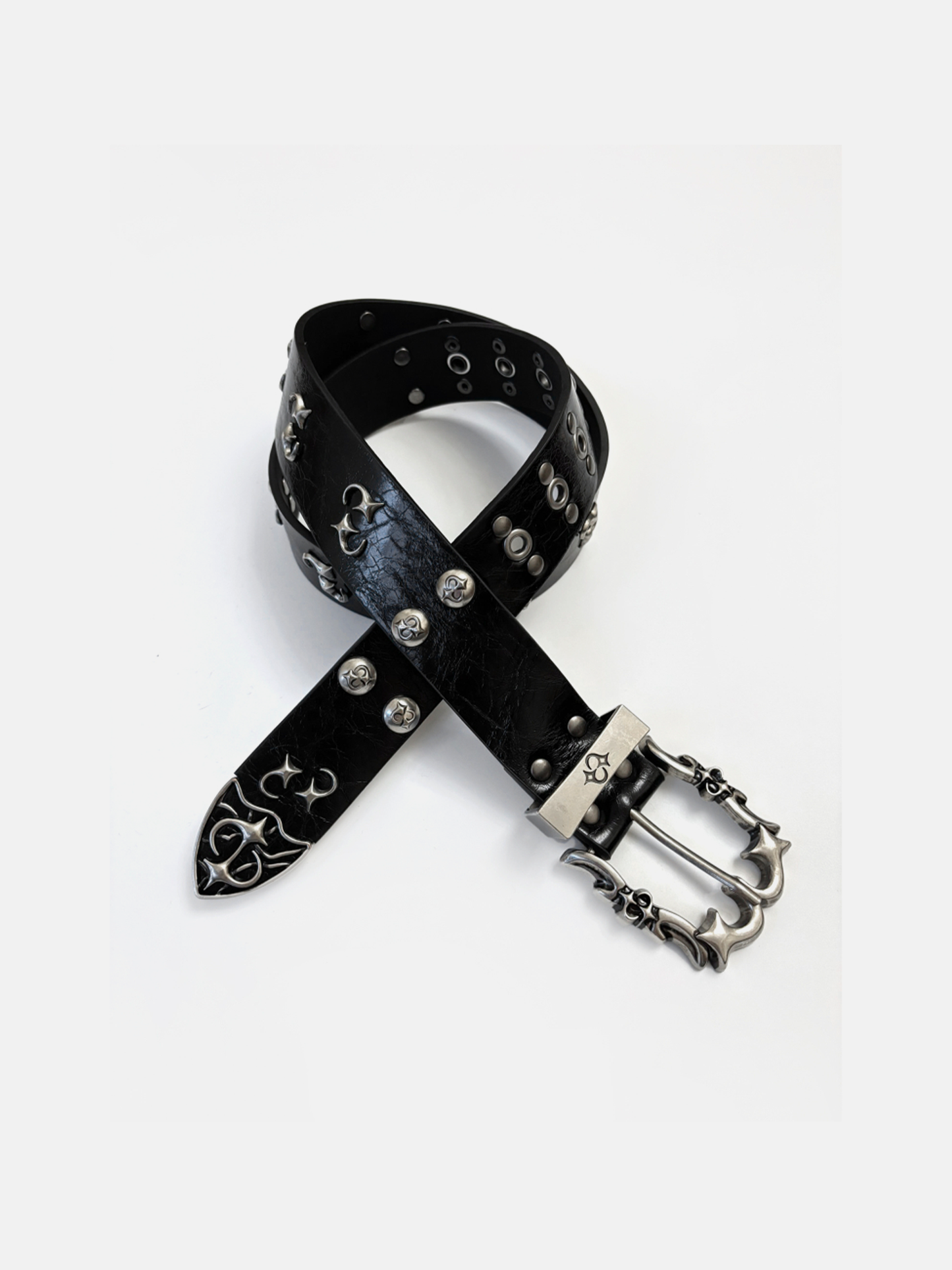 Cross Studded Belt