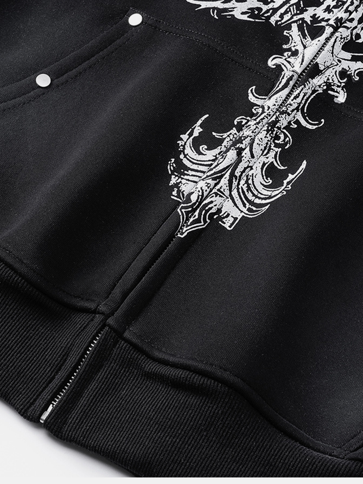Gothic Bluza z kapturem
