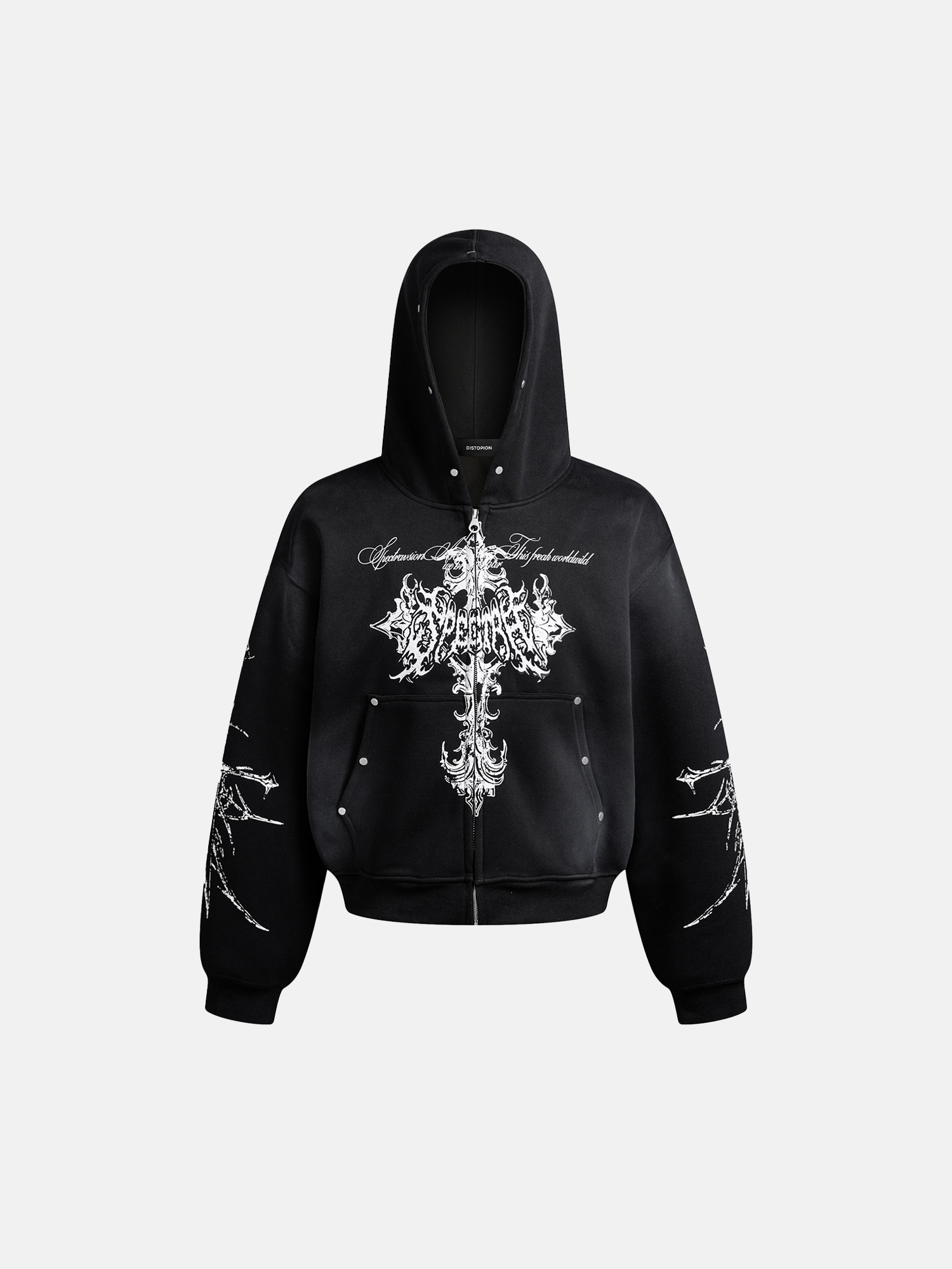 Gothic Bluza z kapturem