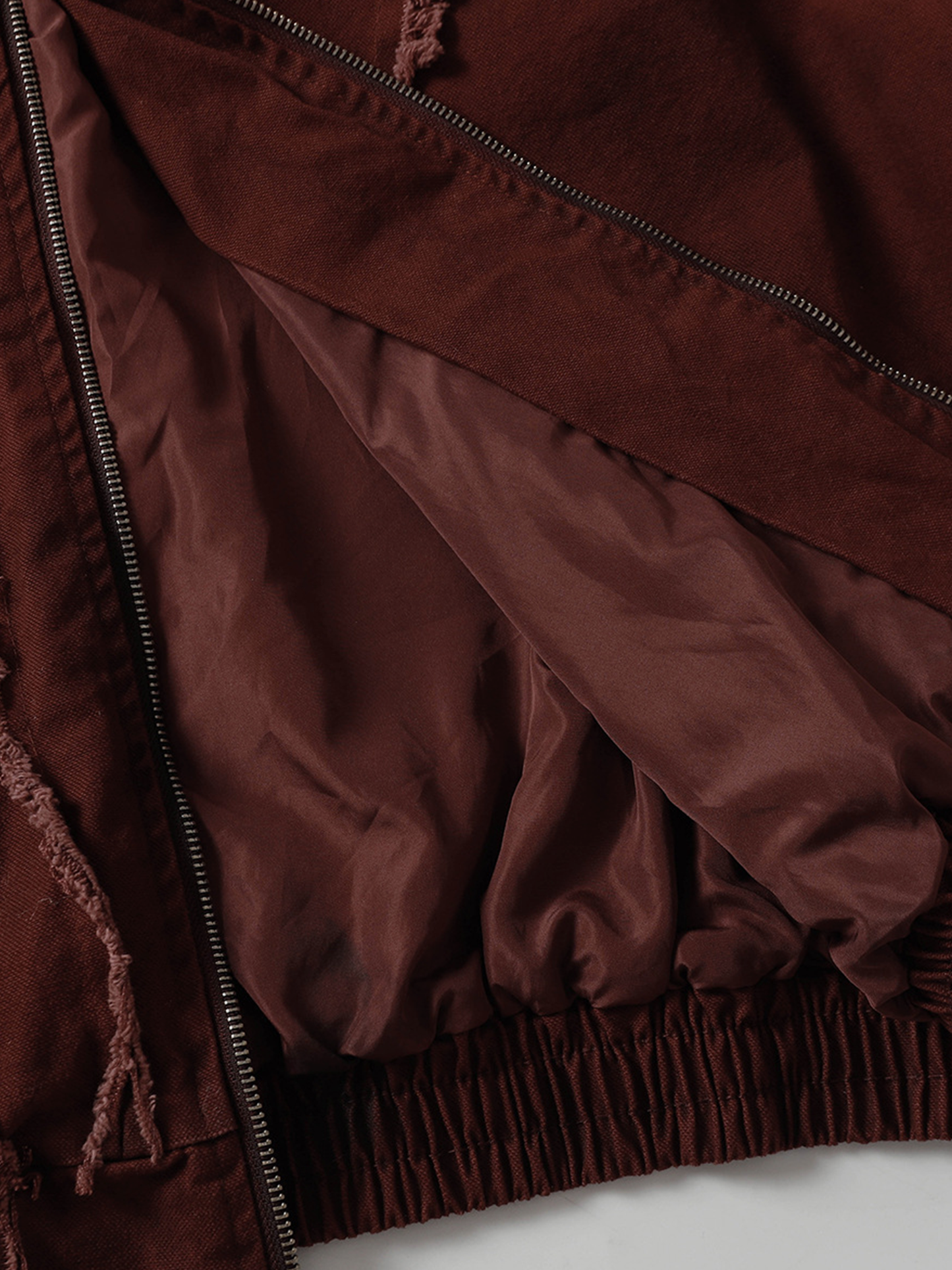 Veste Sweat à Capuche Effilochée Urbaine