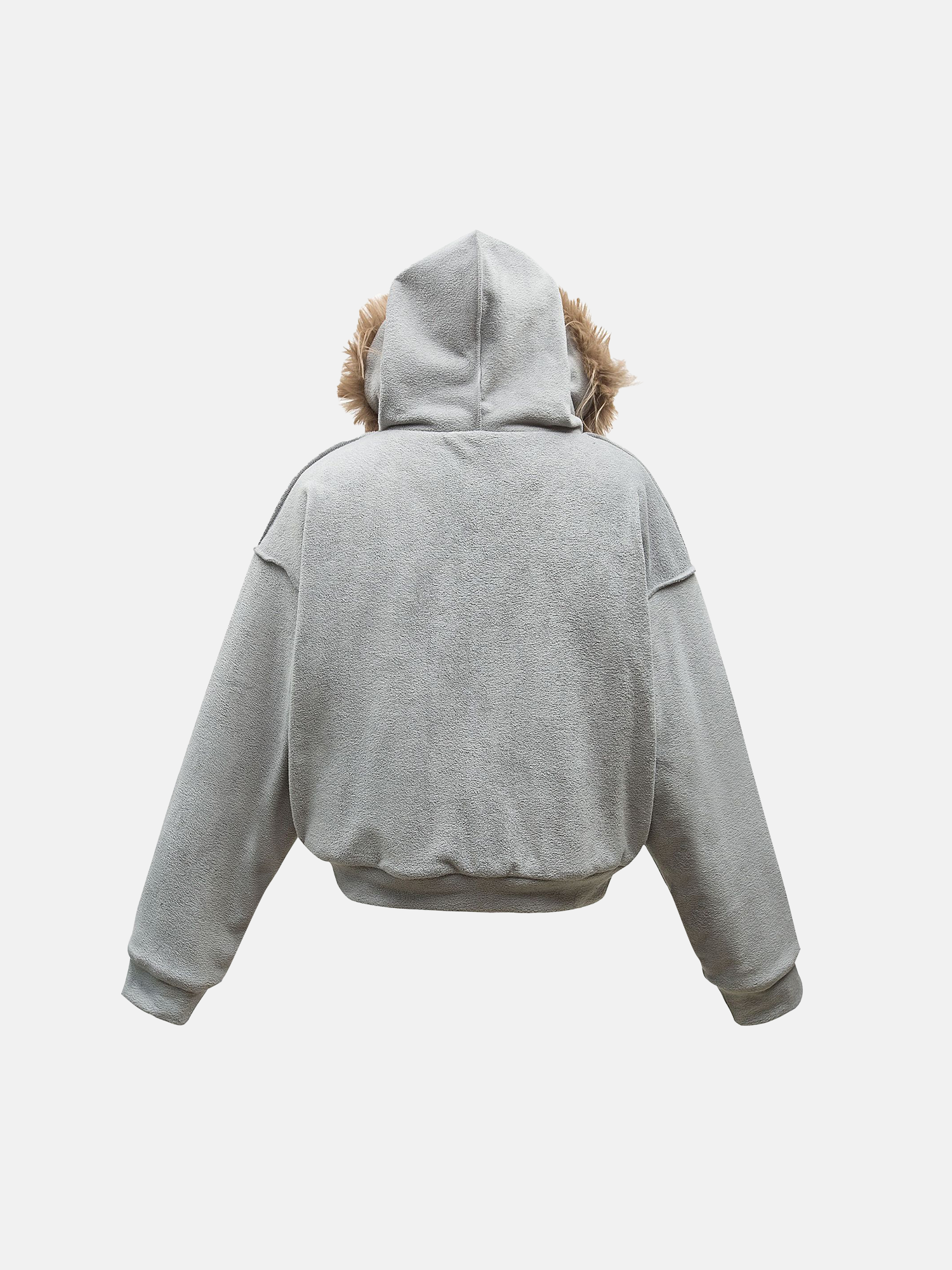 Chaqueta Bomber de Pelo Sintético