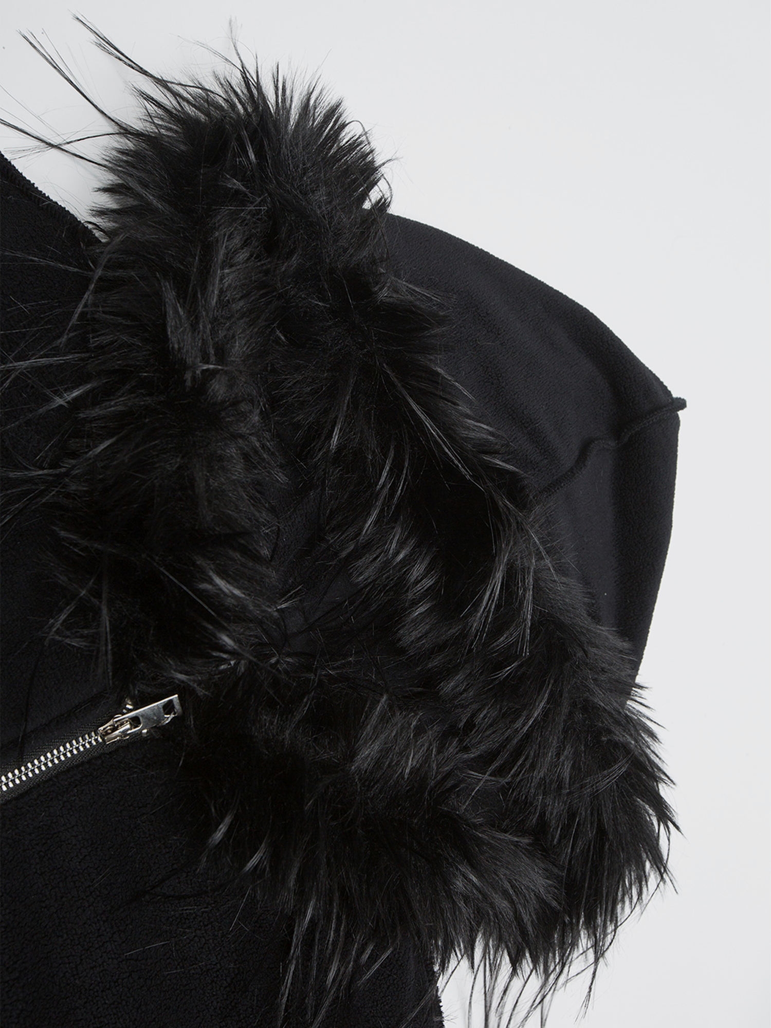 Chaqueta Bomber de Pelo Sintético