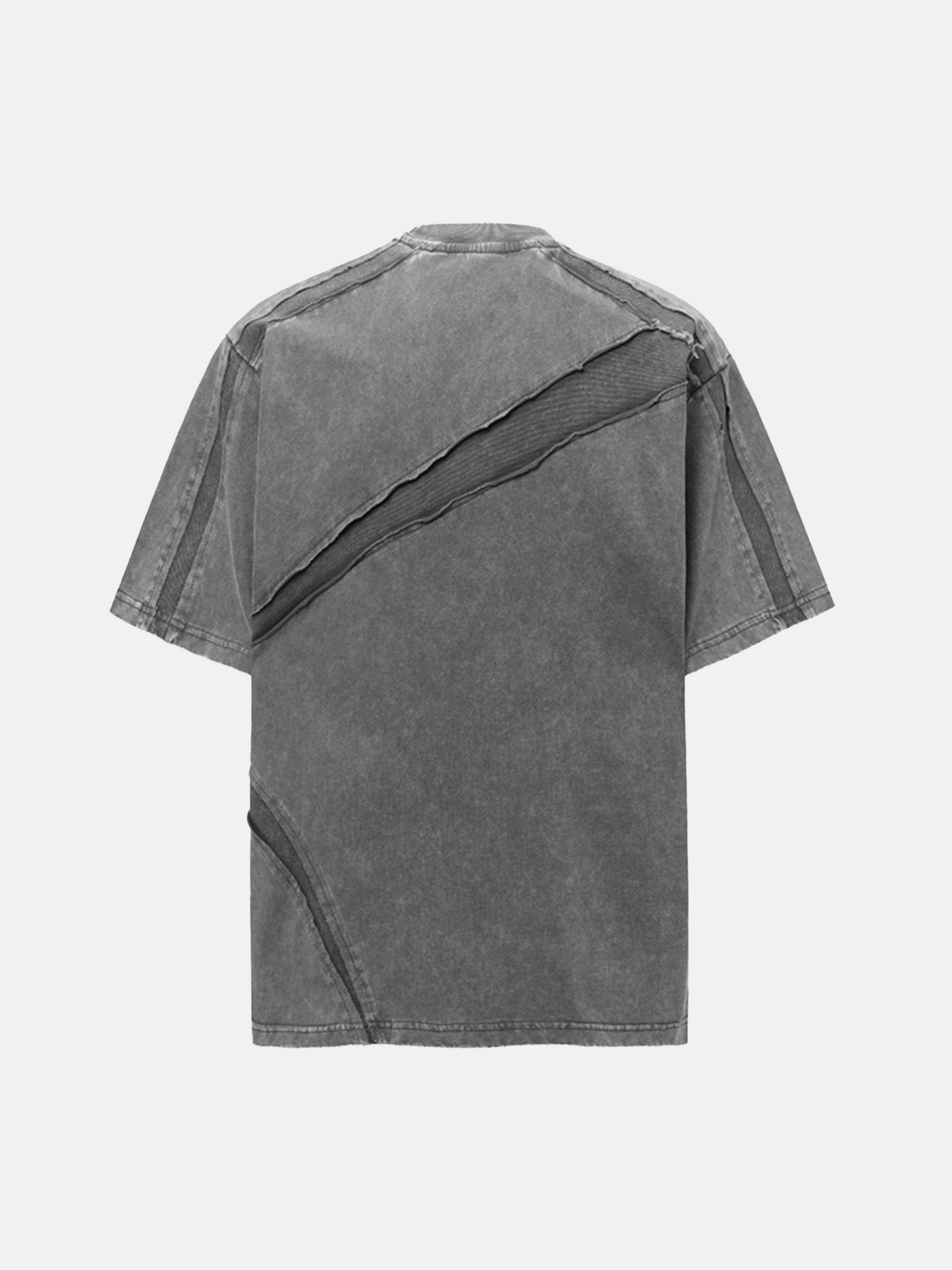Camiseta Desgastada Asimétrica