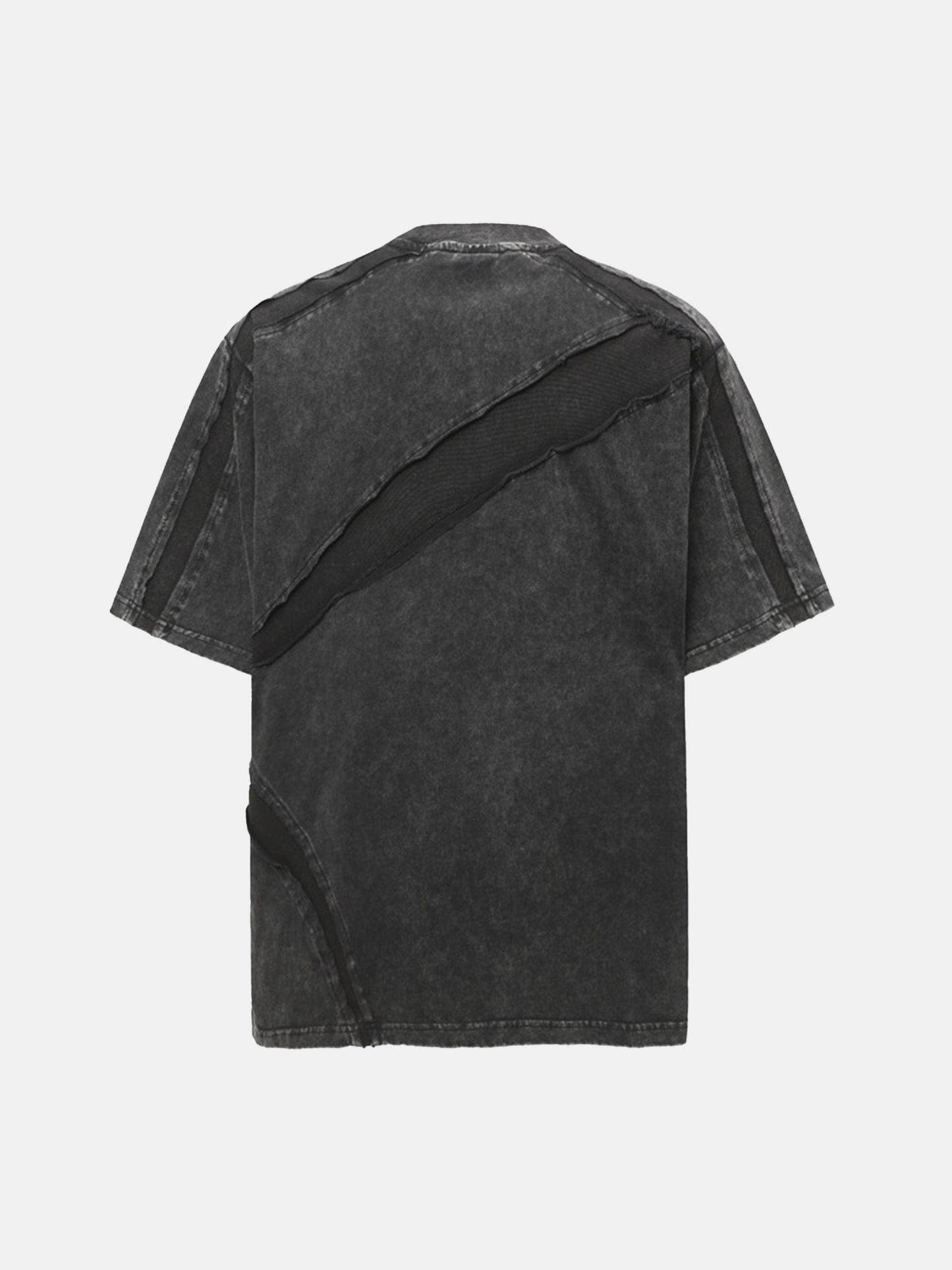 Camiseta Desgastada Asimétrica