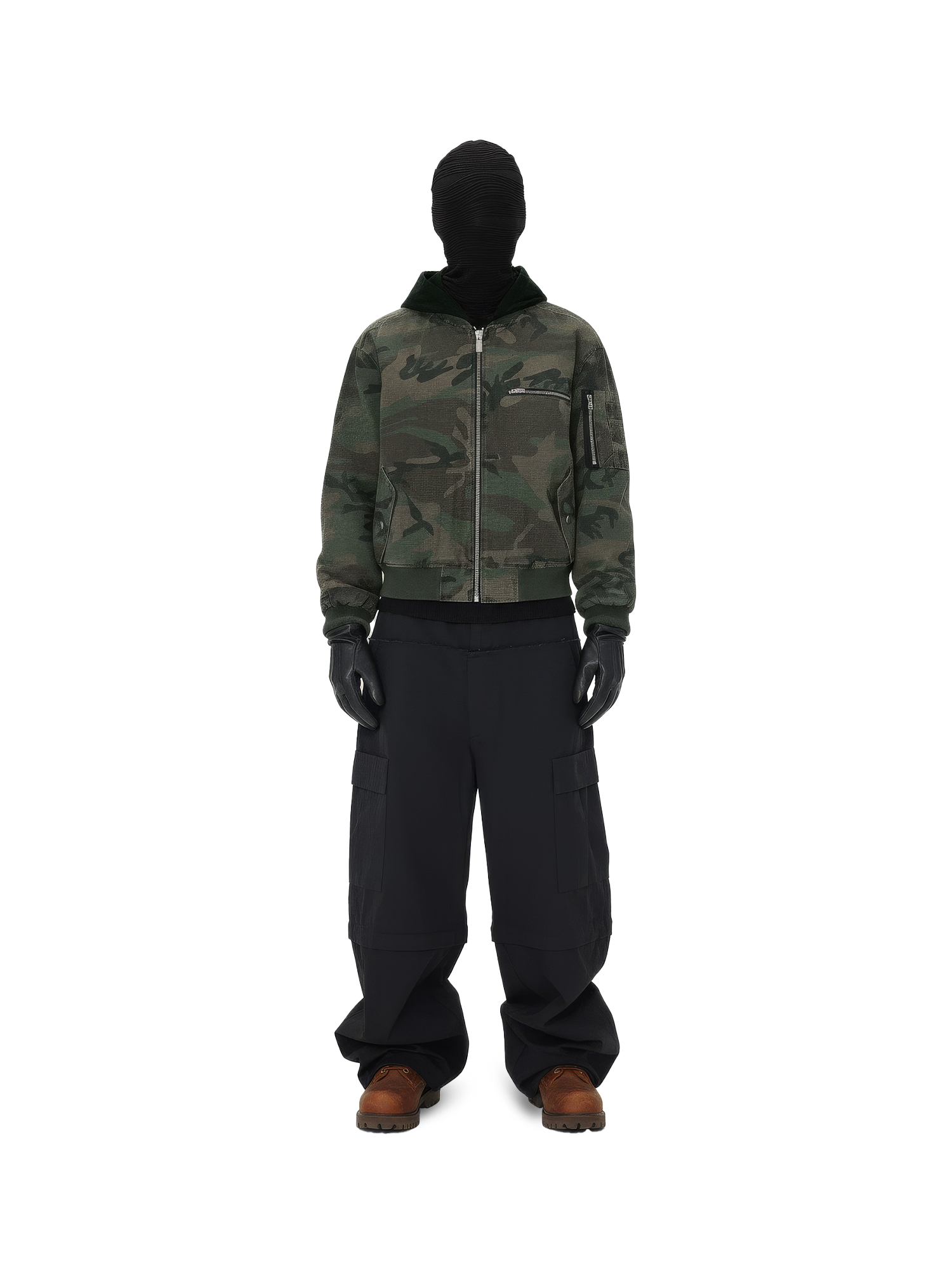Veste bomber camo