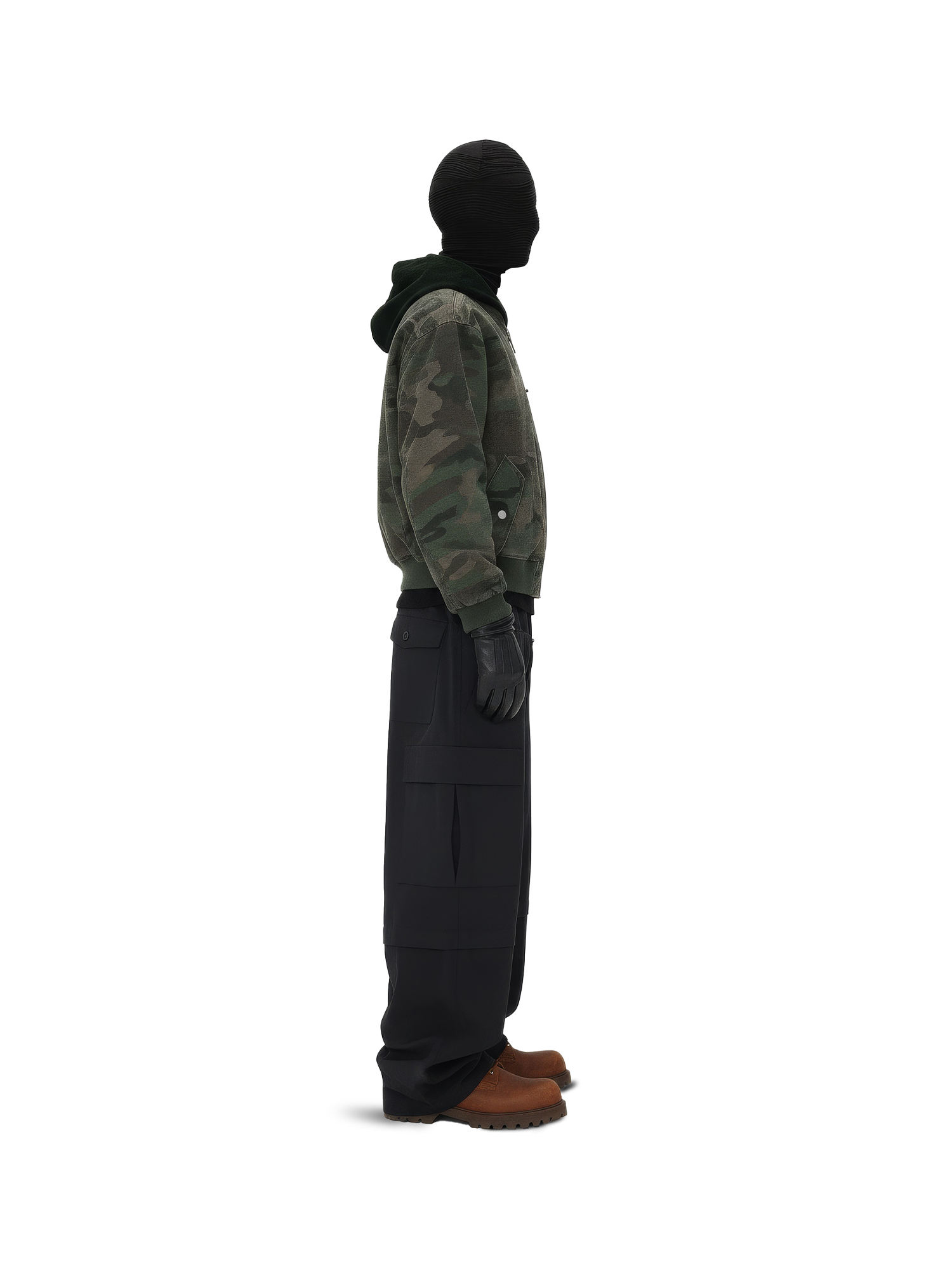 Veste bomber camo