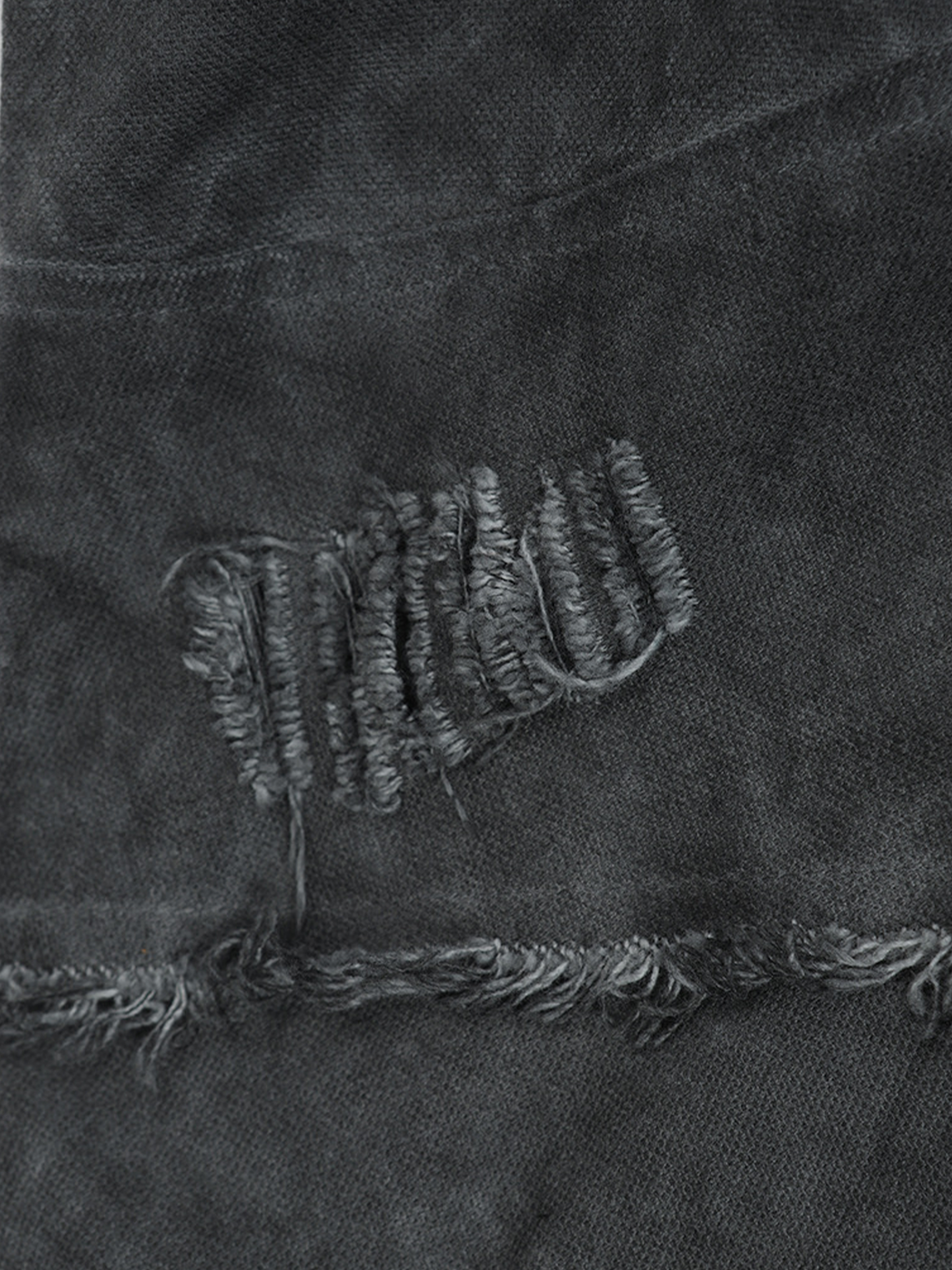 Giacca in denim usurata