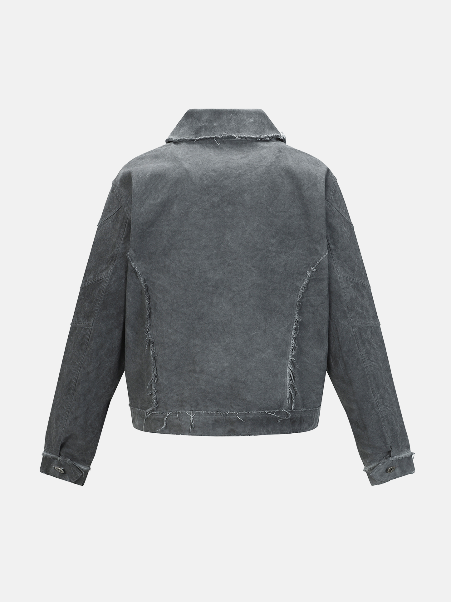 Giacca in denim usurata