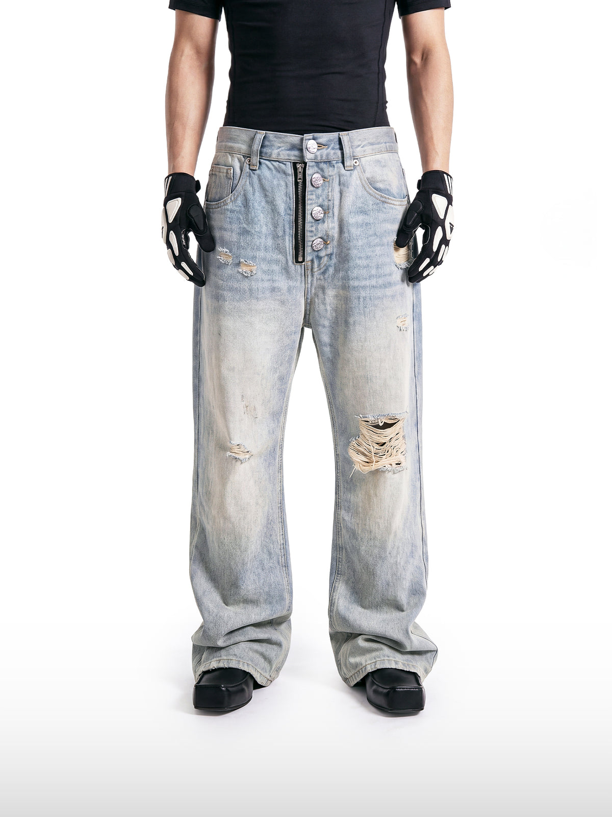 Micro-Flare Jeans