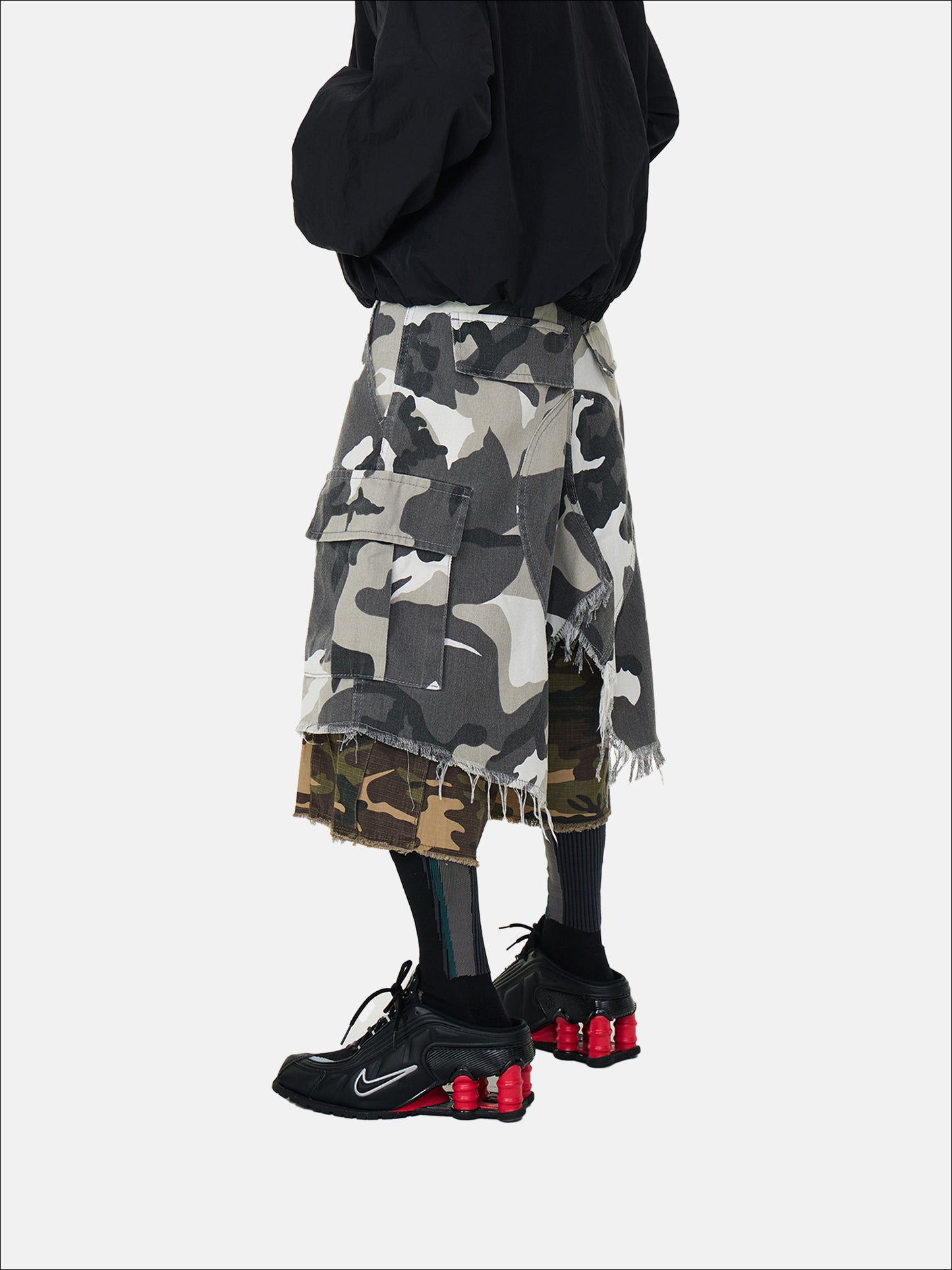 Double Camo Shorts