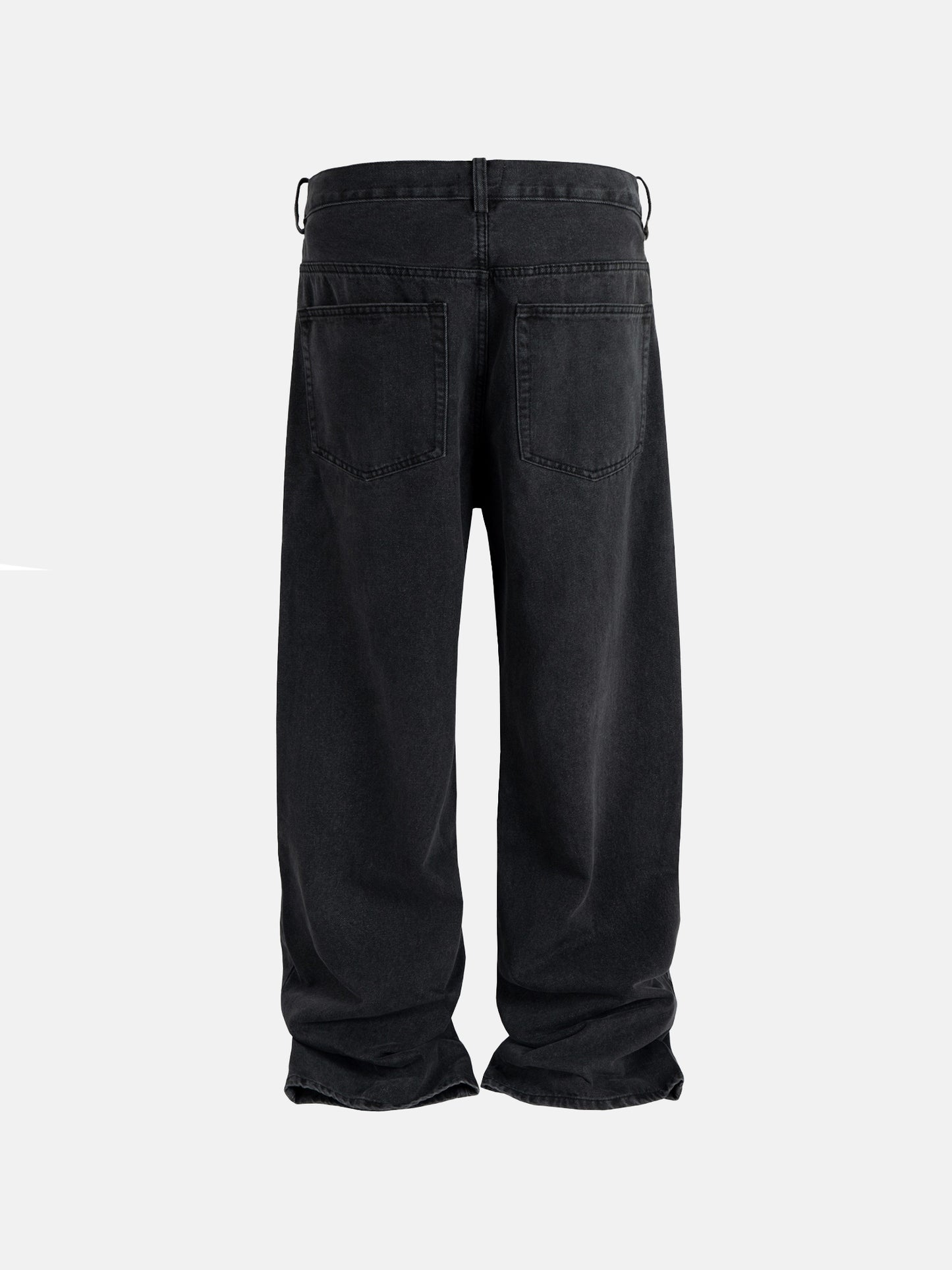 Drape Black Jeans