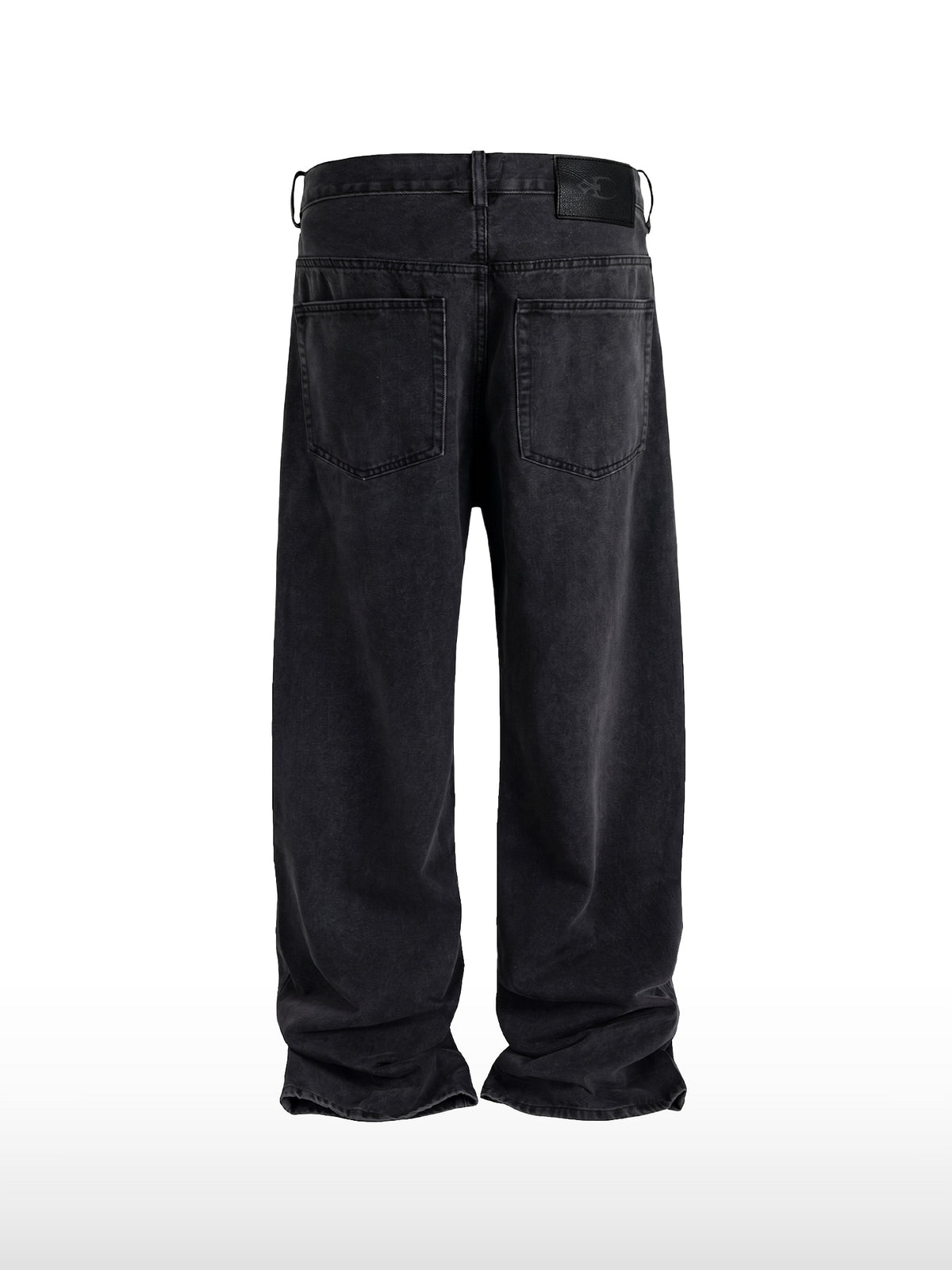 Drape Black Jeans