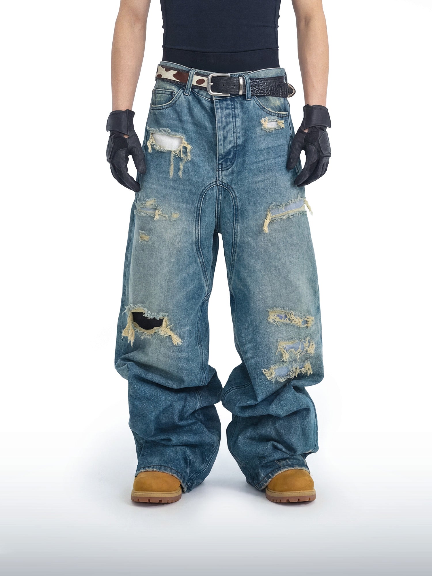 Jeans Dust Walker Panelled