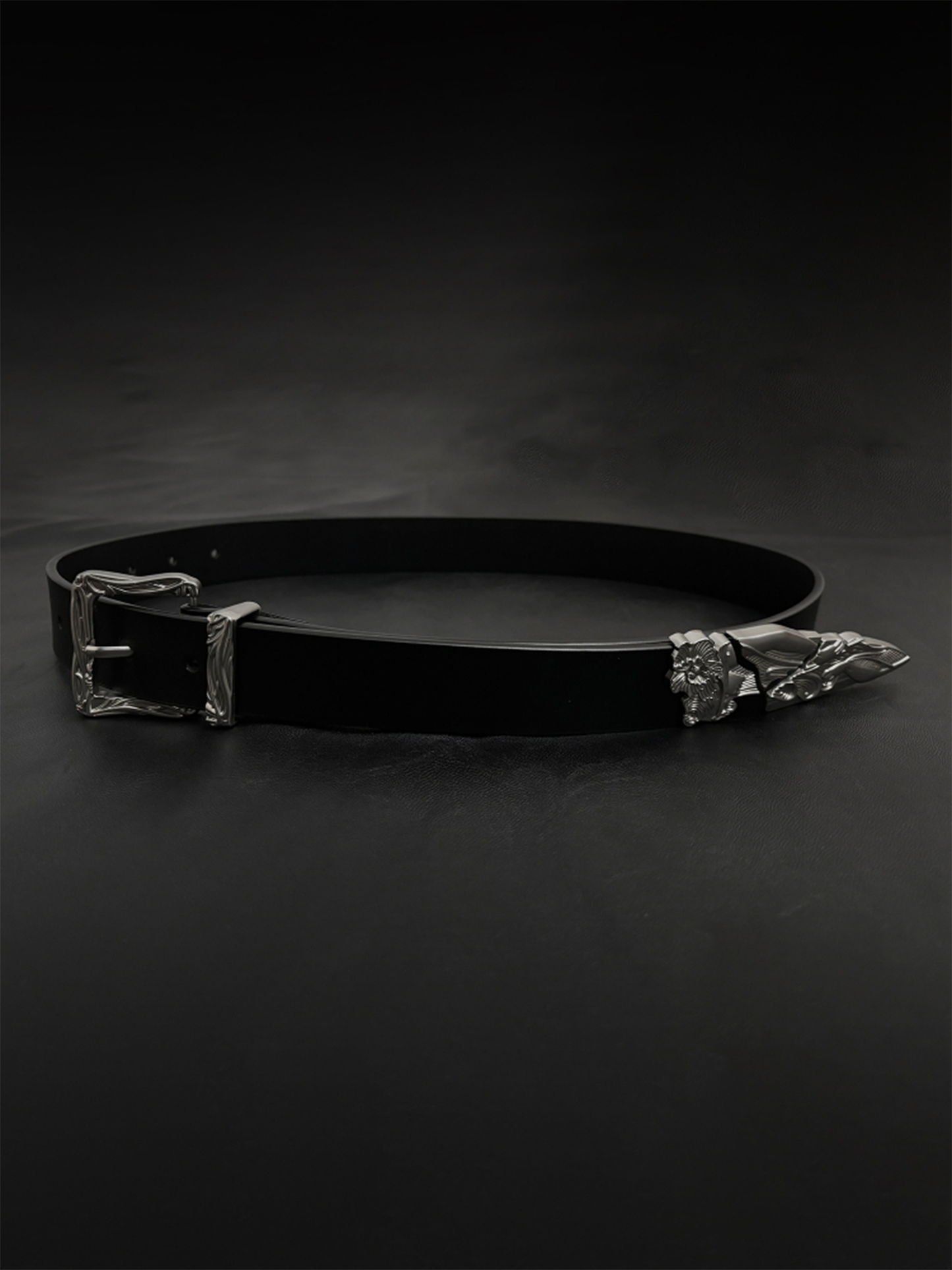Engraved Buckle Belt