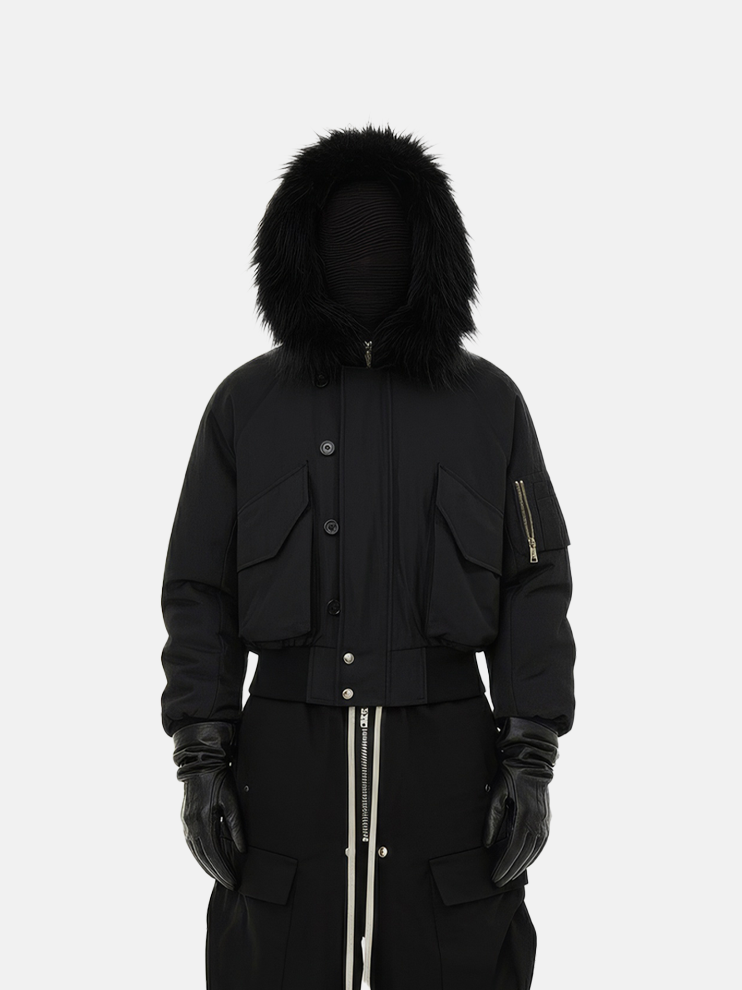 Chaqueta Urban con ribete de pelo