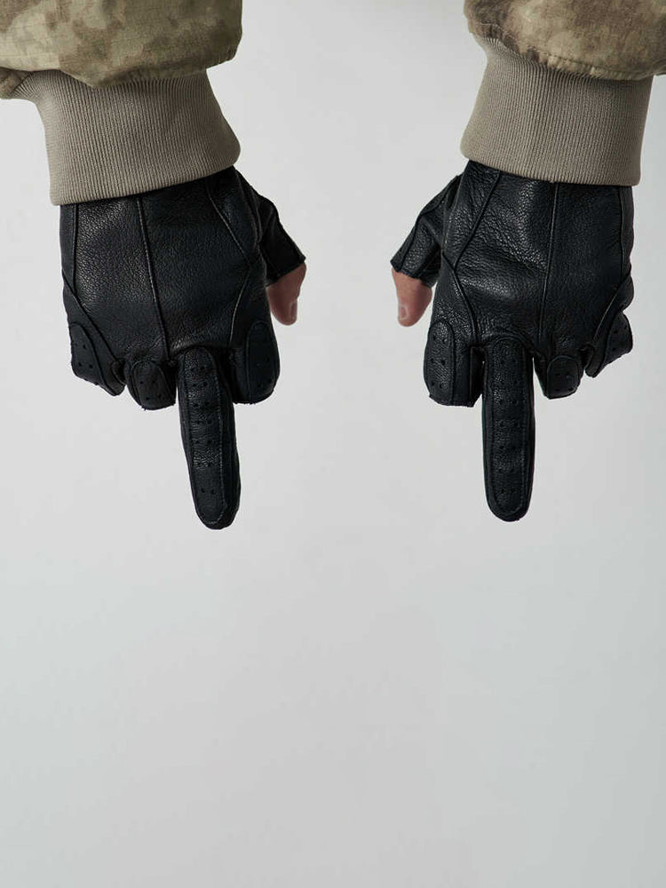 Guantes de dedo medio