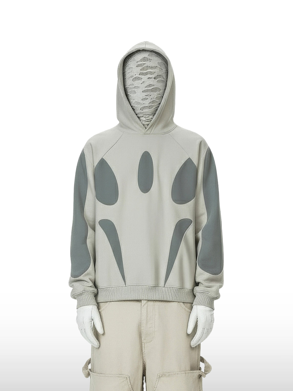 Futurist Panel Hoodie