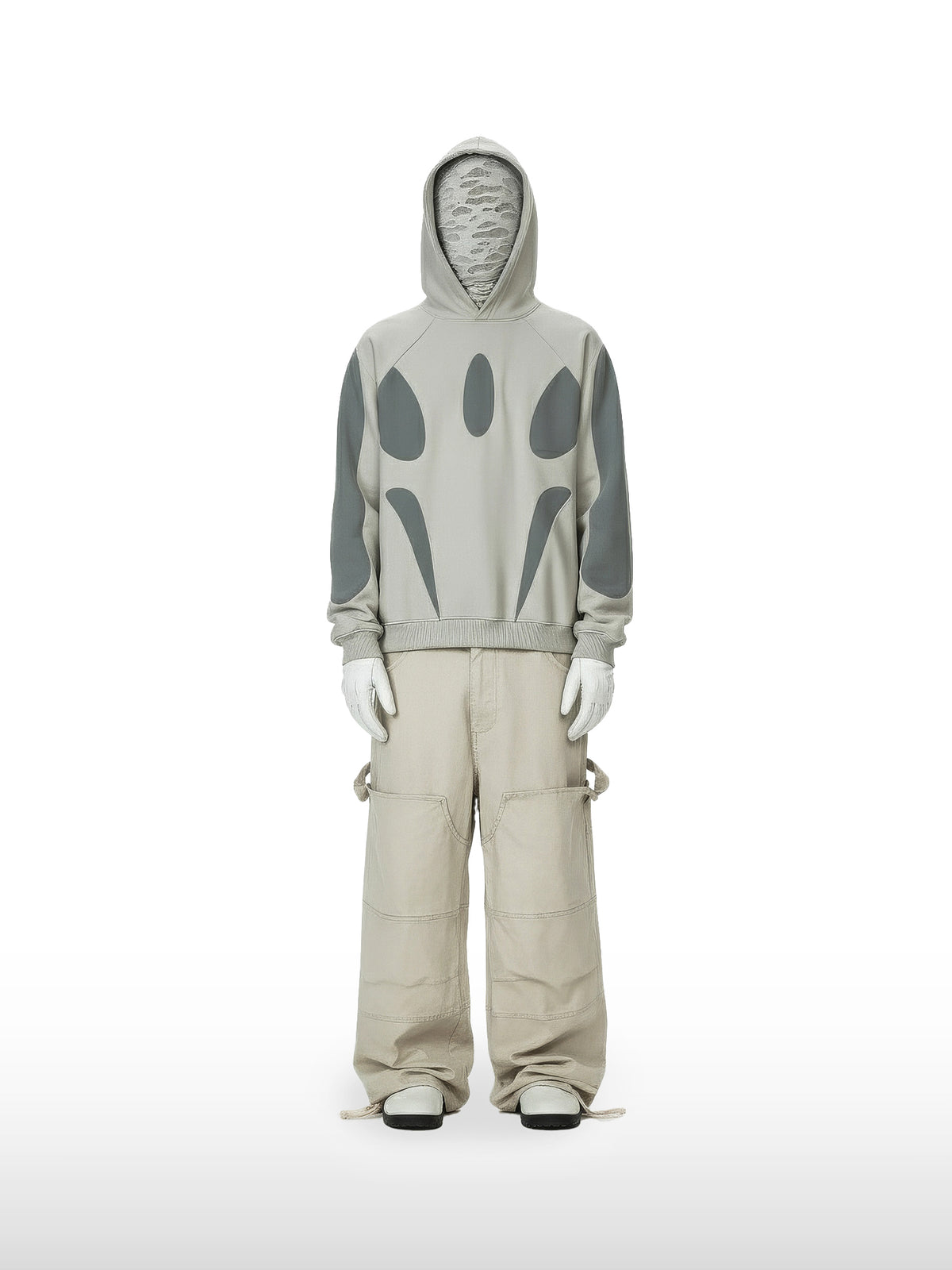 Futurist Panel Hoodie
