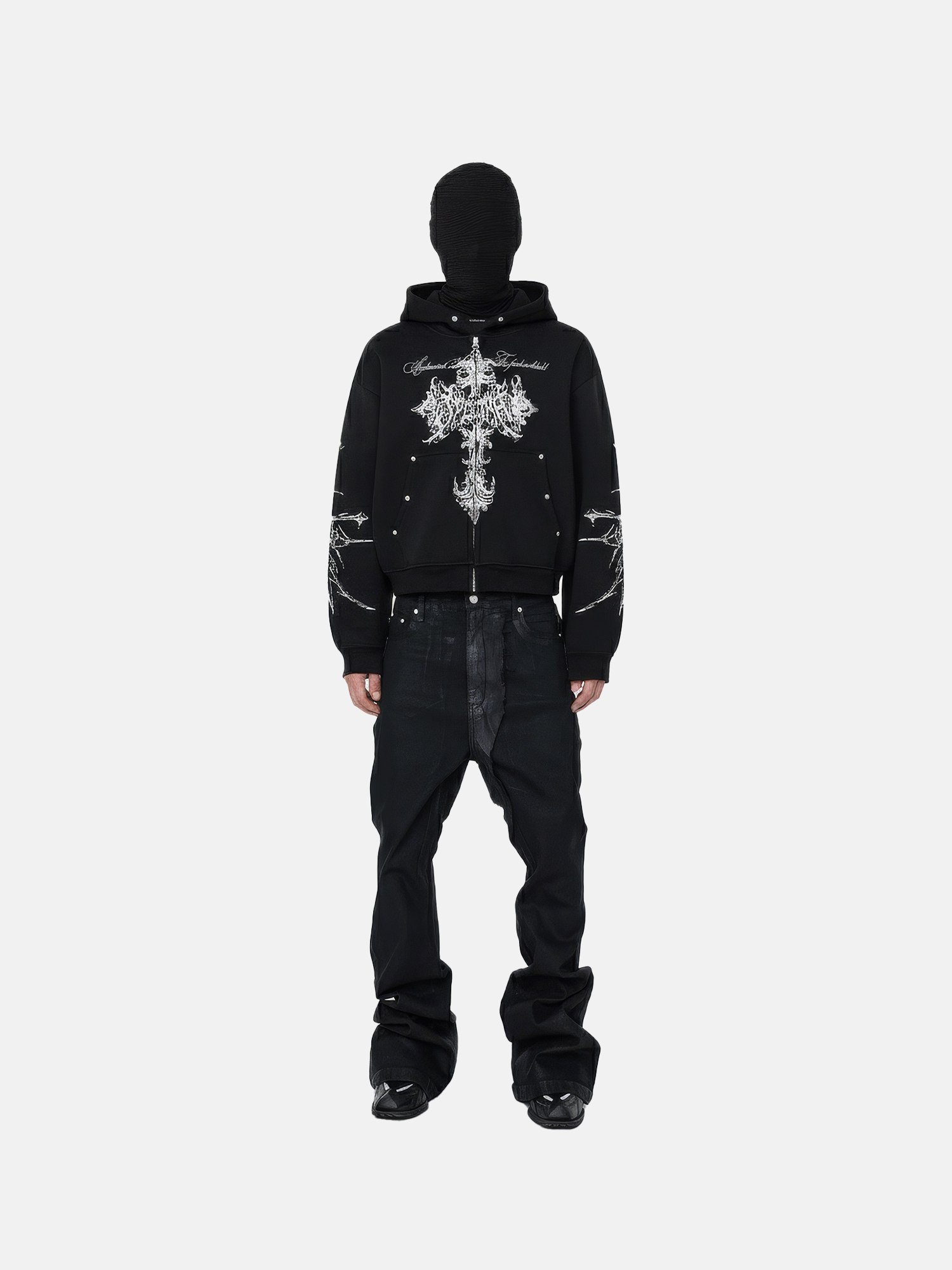 Gothic Bluza z kapturem