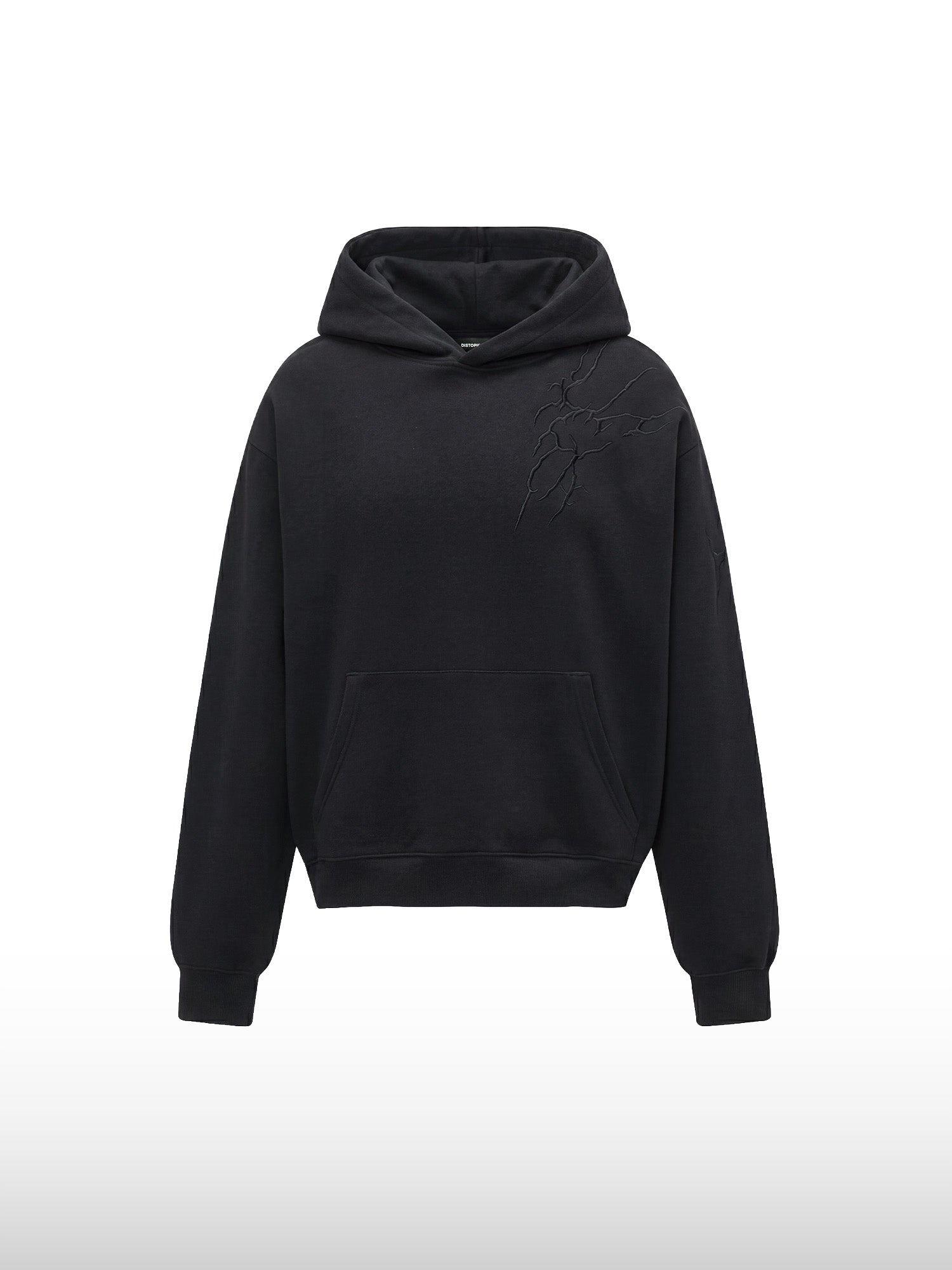 Sweat à Capuche Oversize Glitch Vein