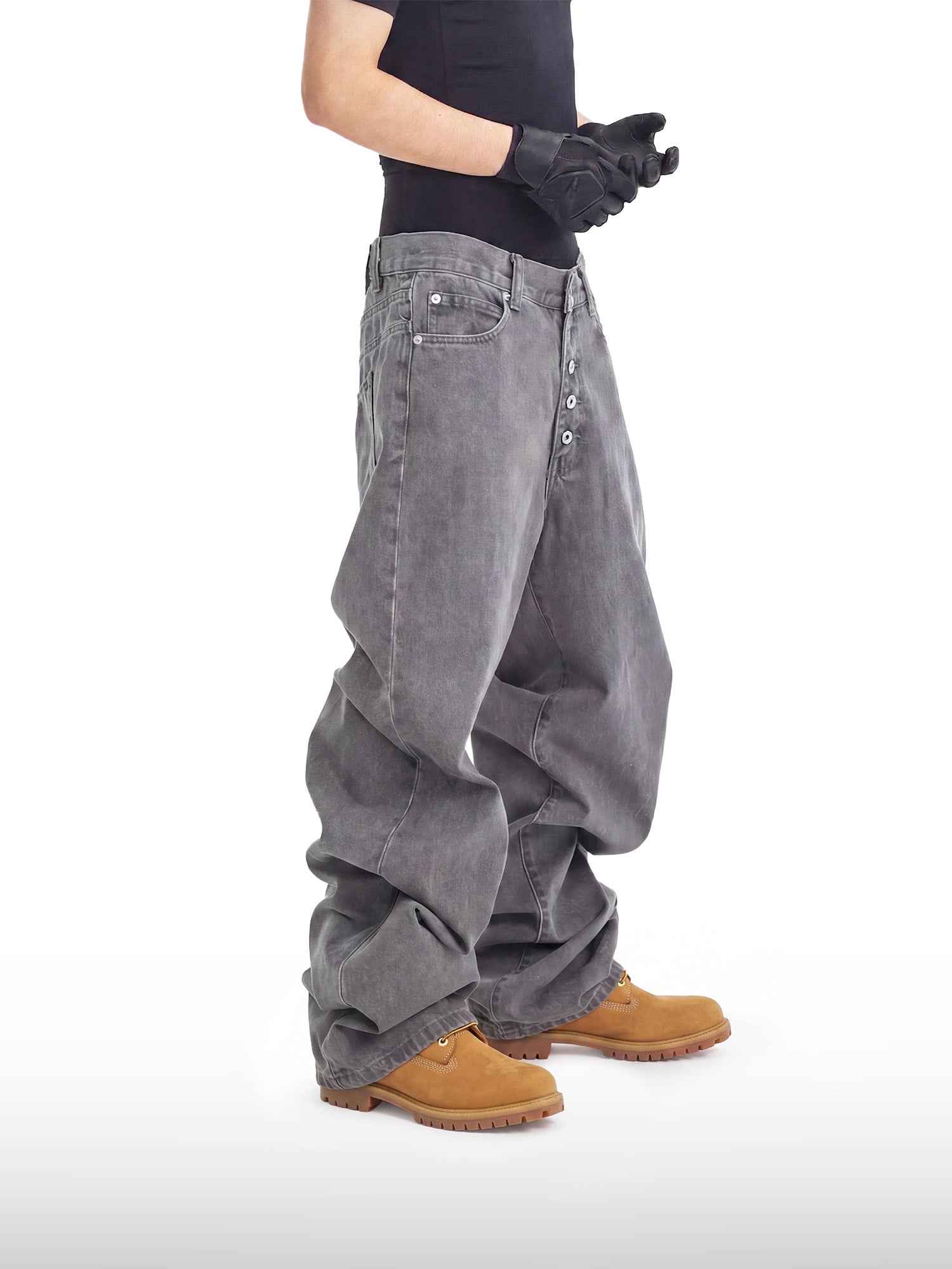 Shift Gestapelde Jeans