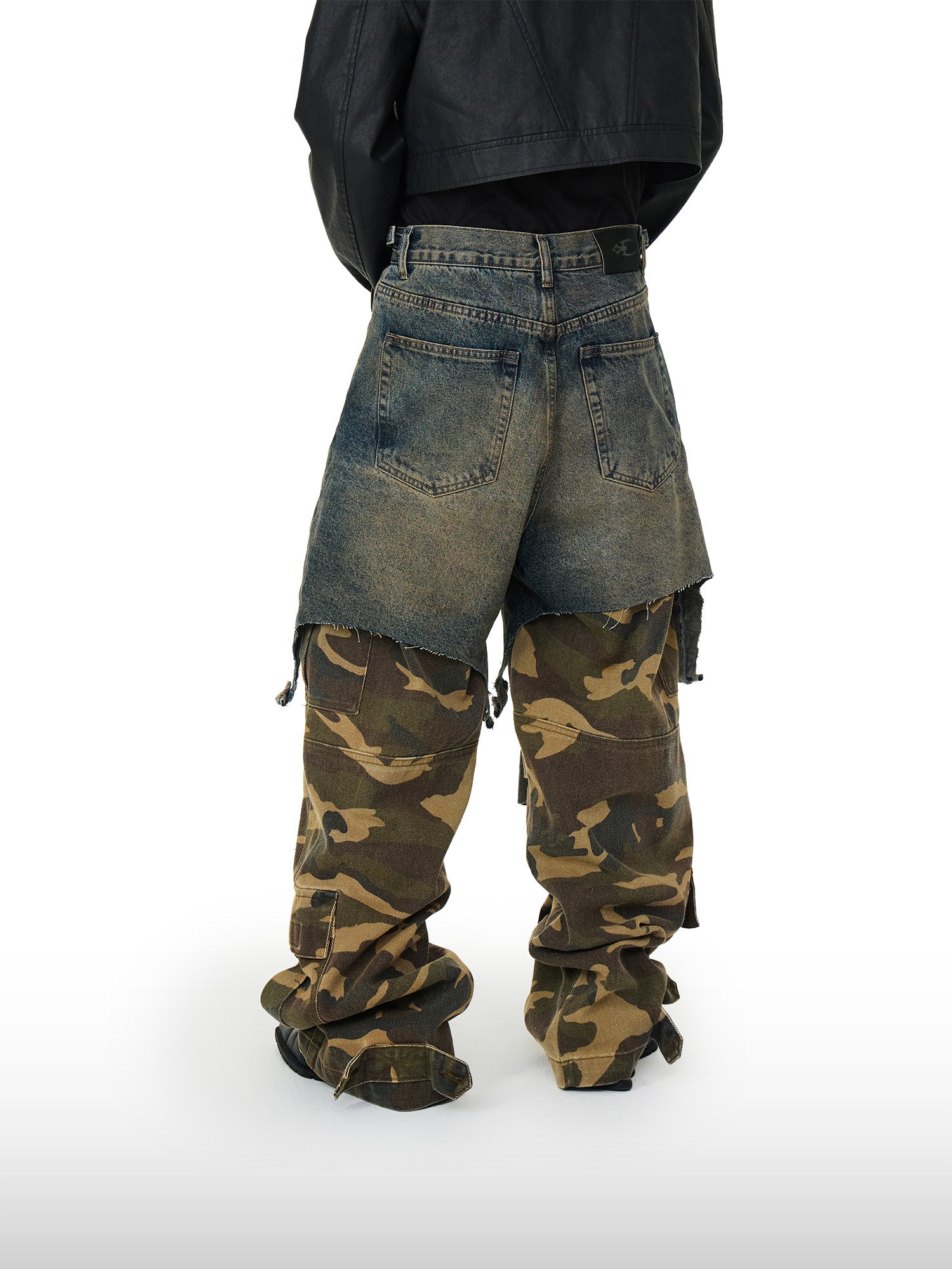 Jeans cargo ibridi