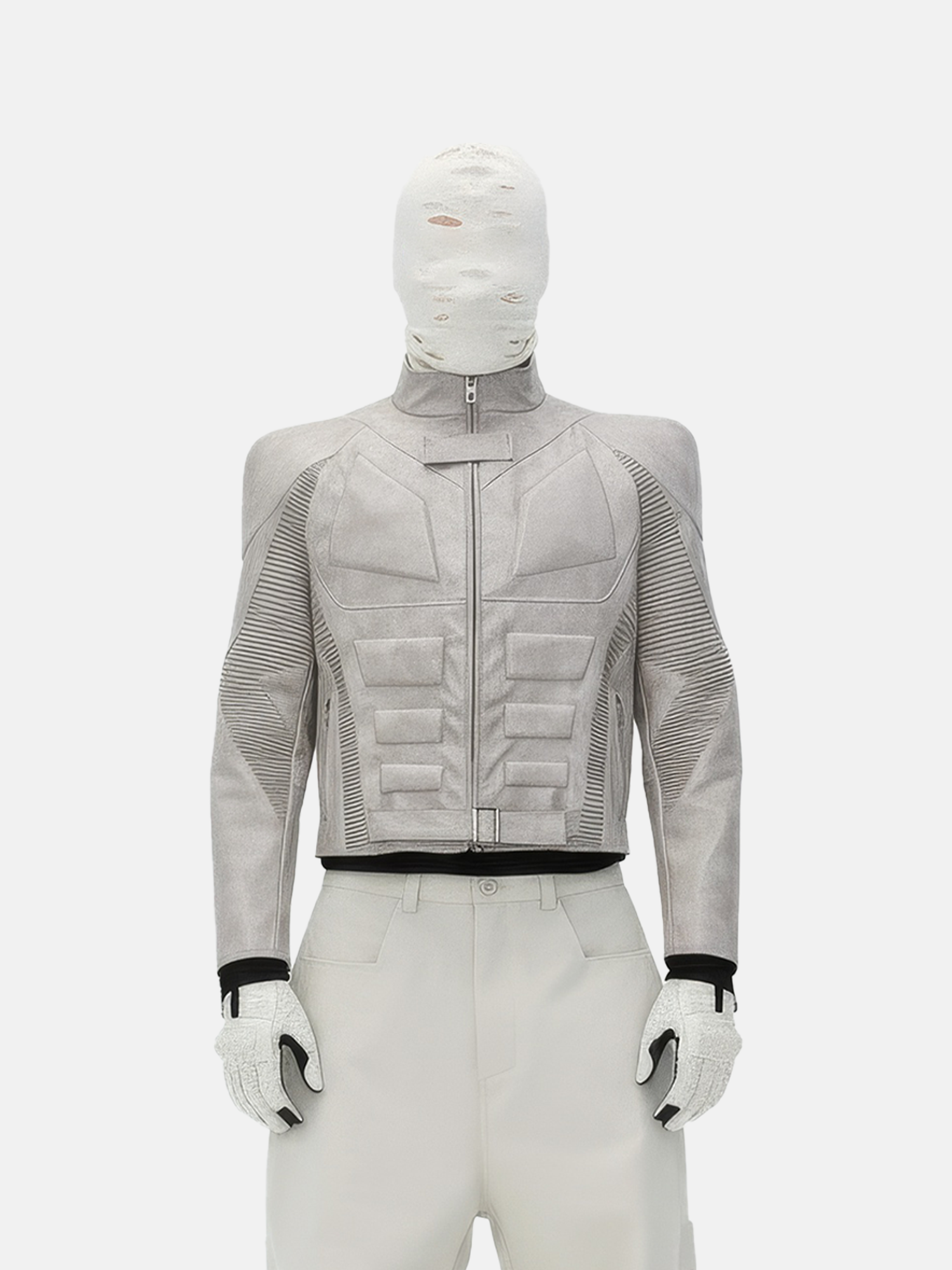 Chaqueta estructurada futurista Icecore