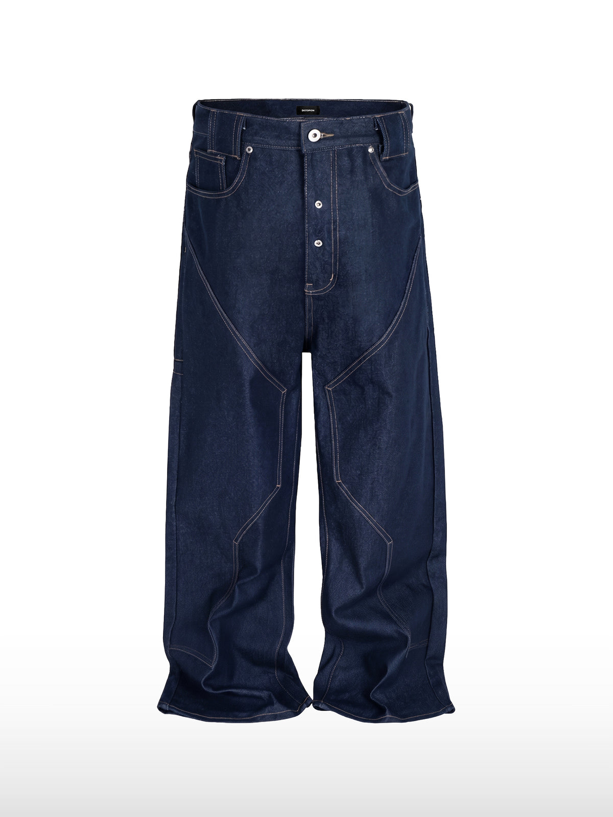 Industrial Paneled Jeans