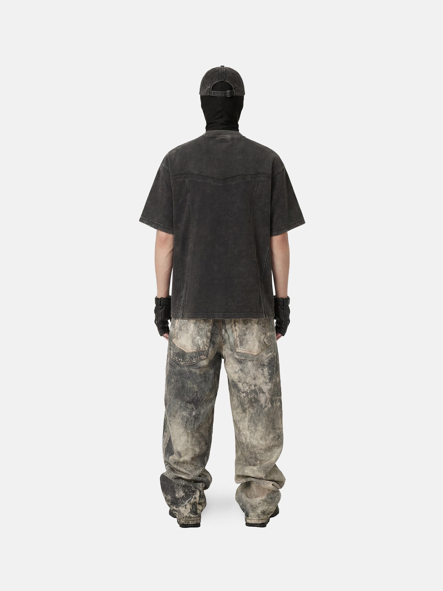 T-shirt hybride à panneaux cinétiques