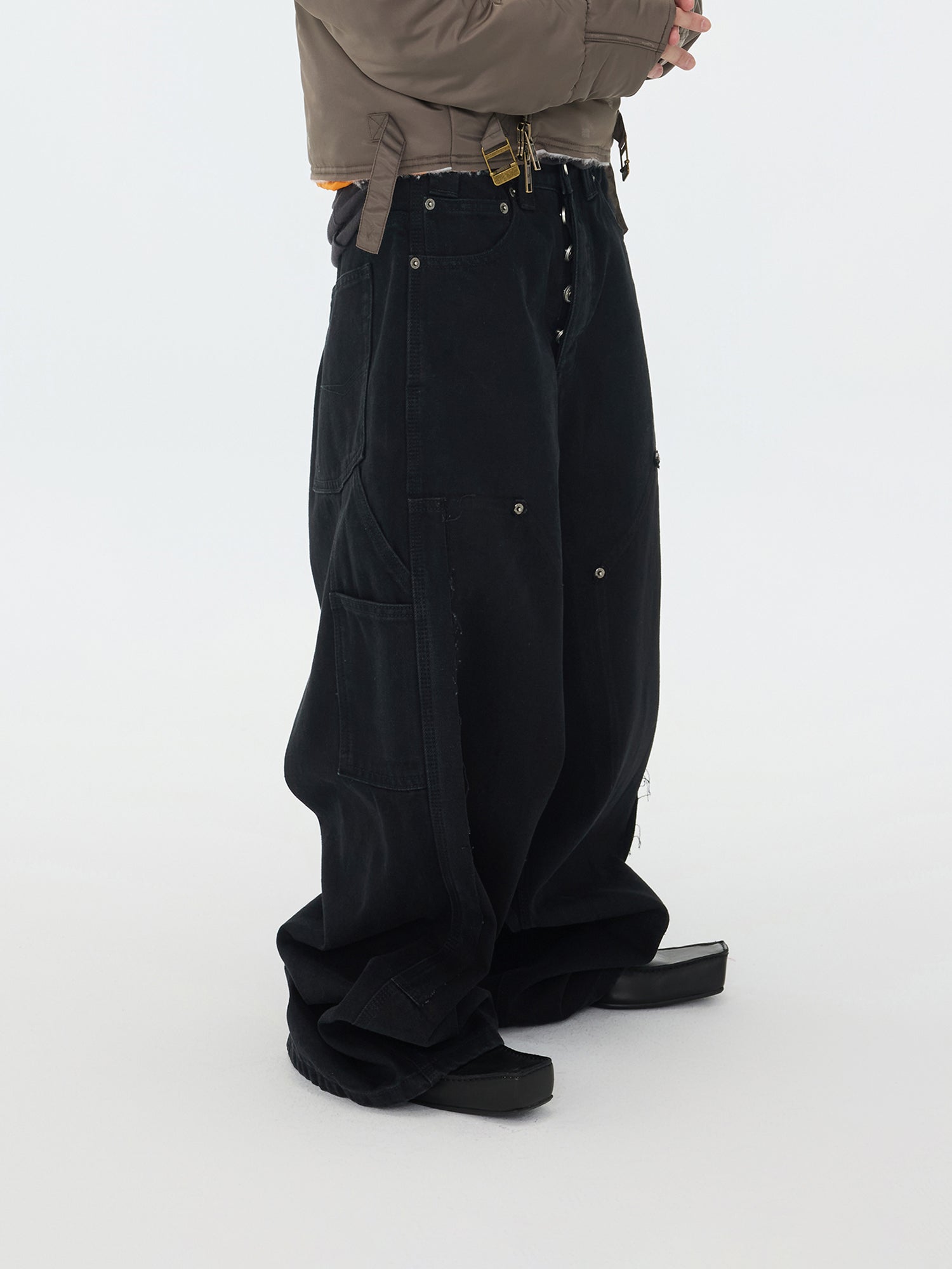 Modern Street Utility Jeans