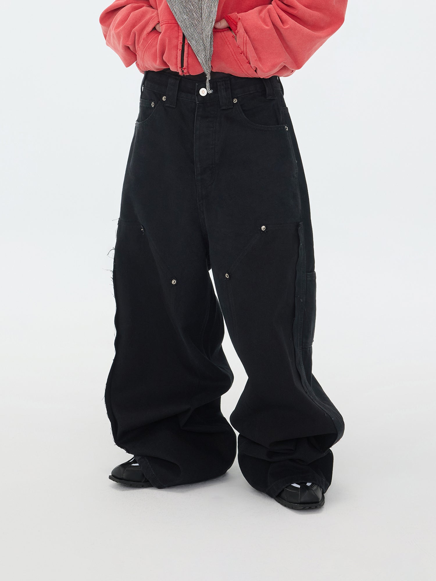 Modern Street Utility Jeans