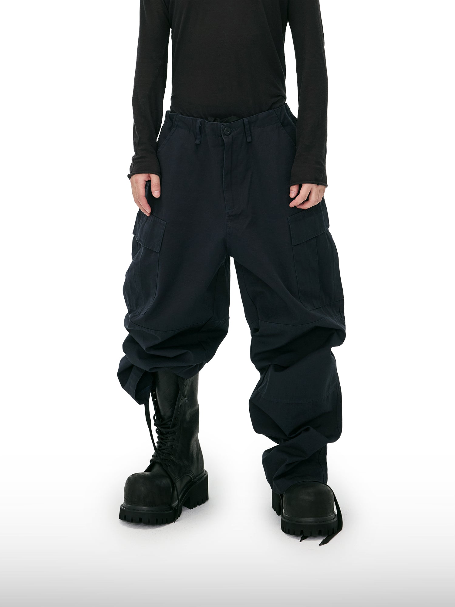 Pantalon cargo à cordon Midnight