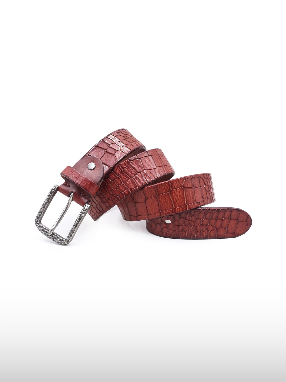 Meteor Croc Leather Belt