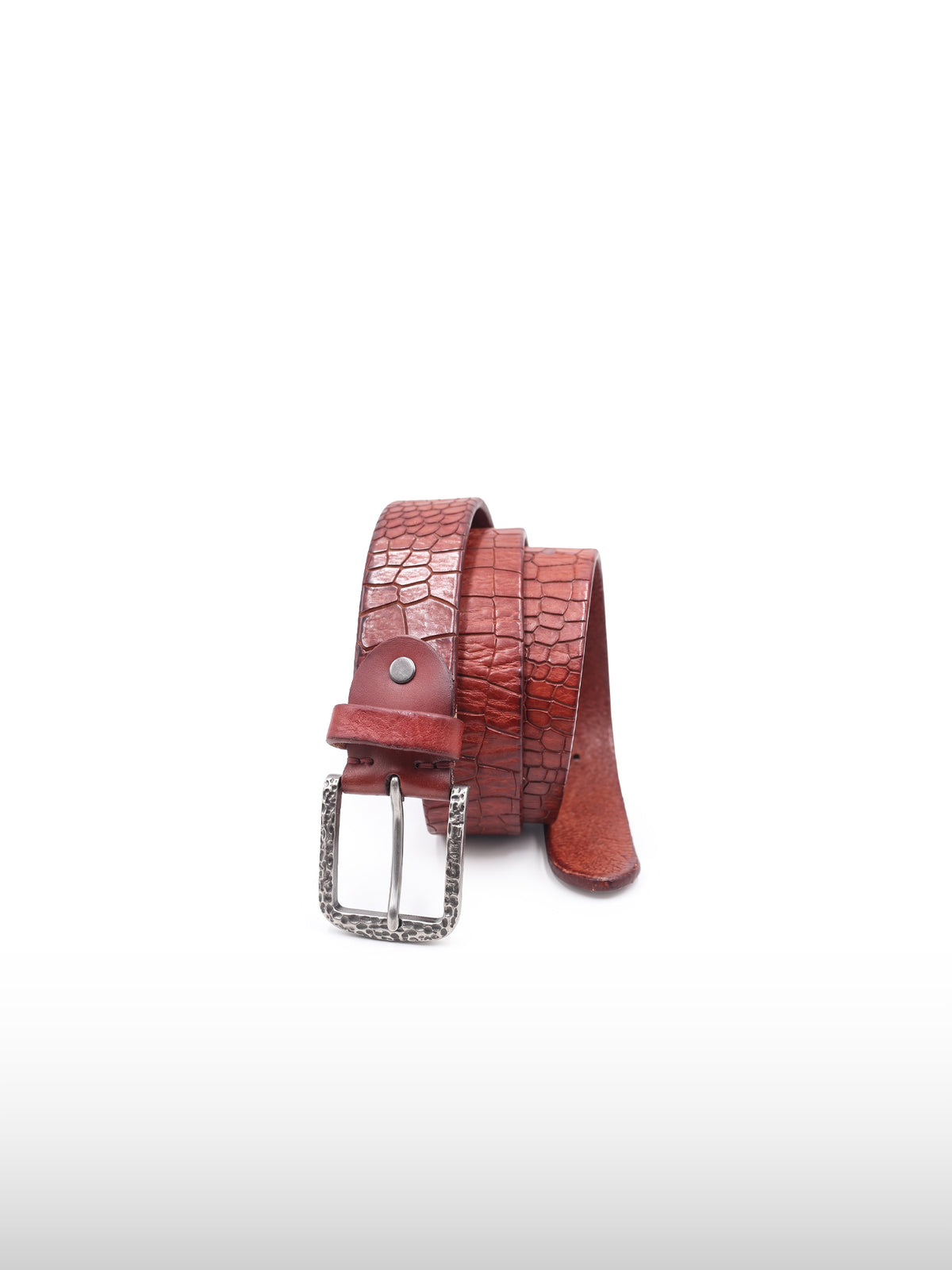 Meteor Croc Leather Belt