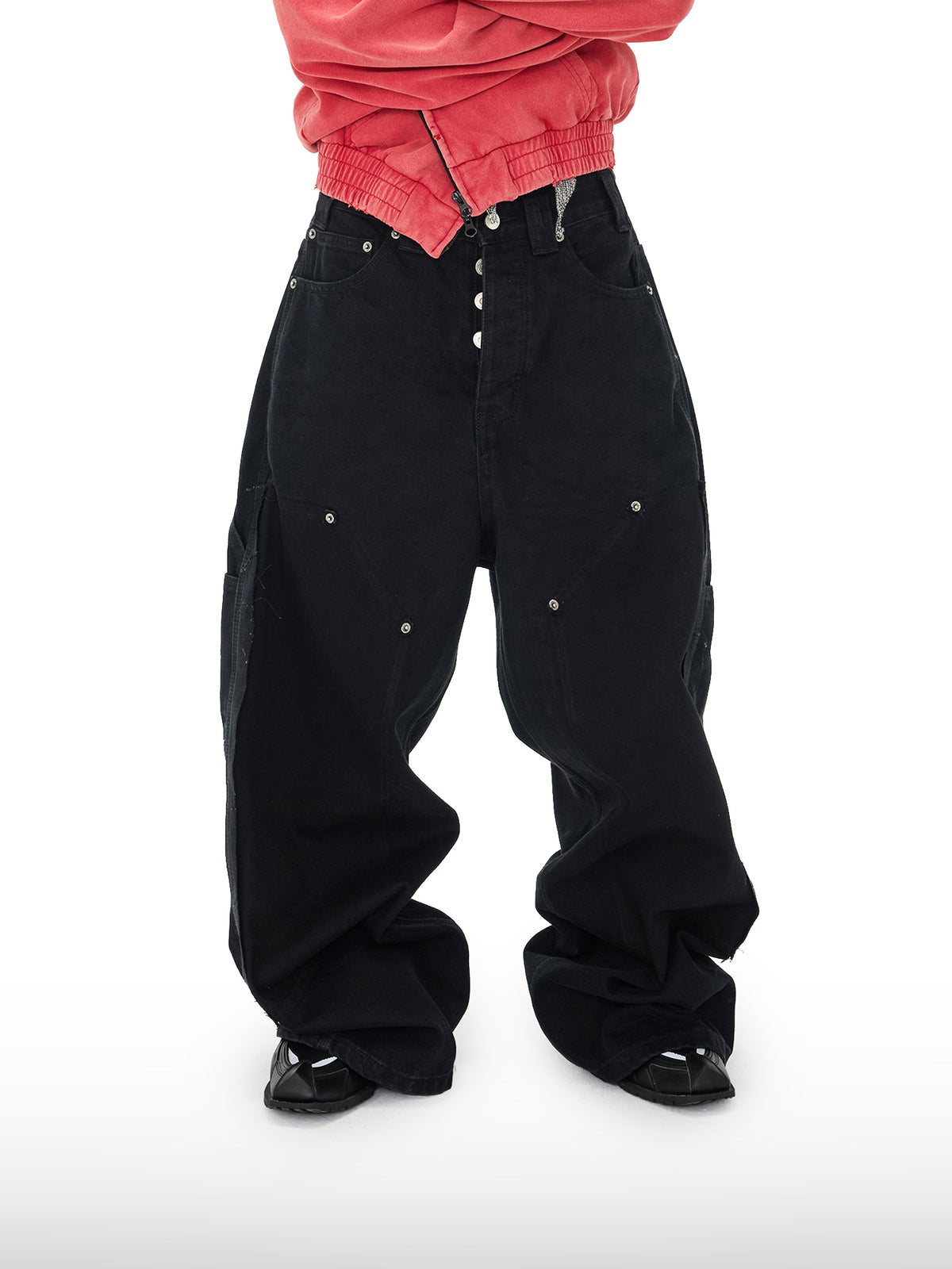 Modern Street Utility Jeans