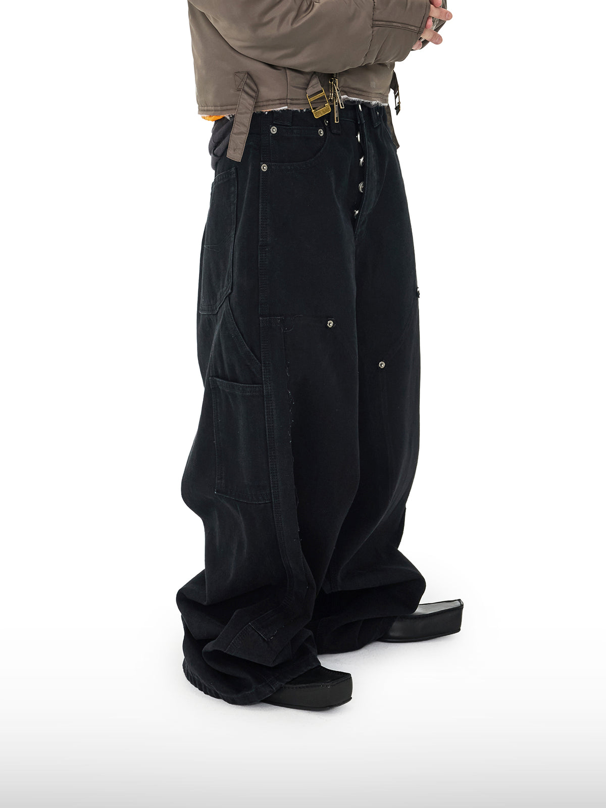 Modern Street Utility Jeans